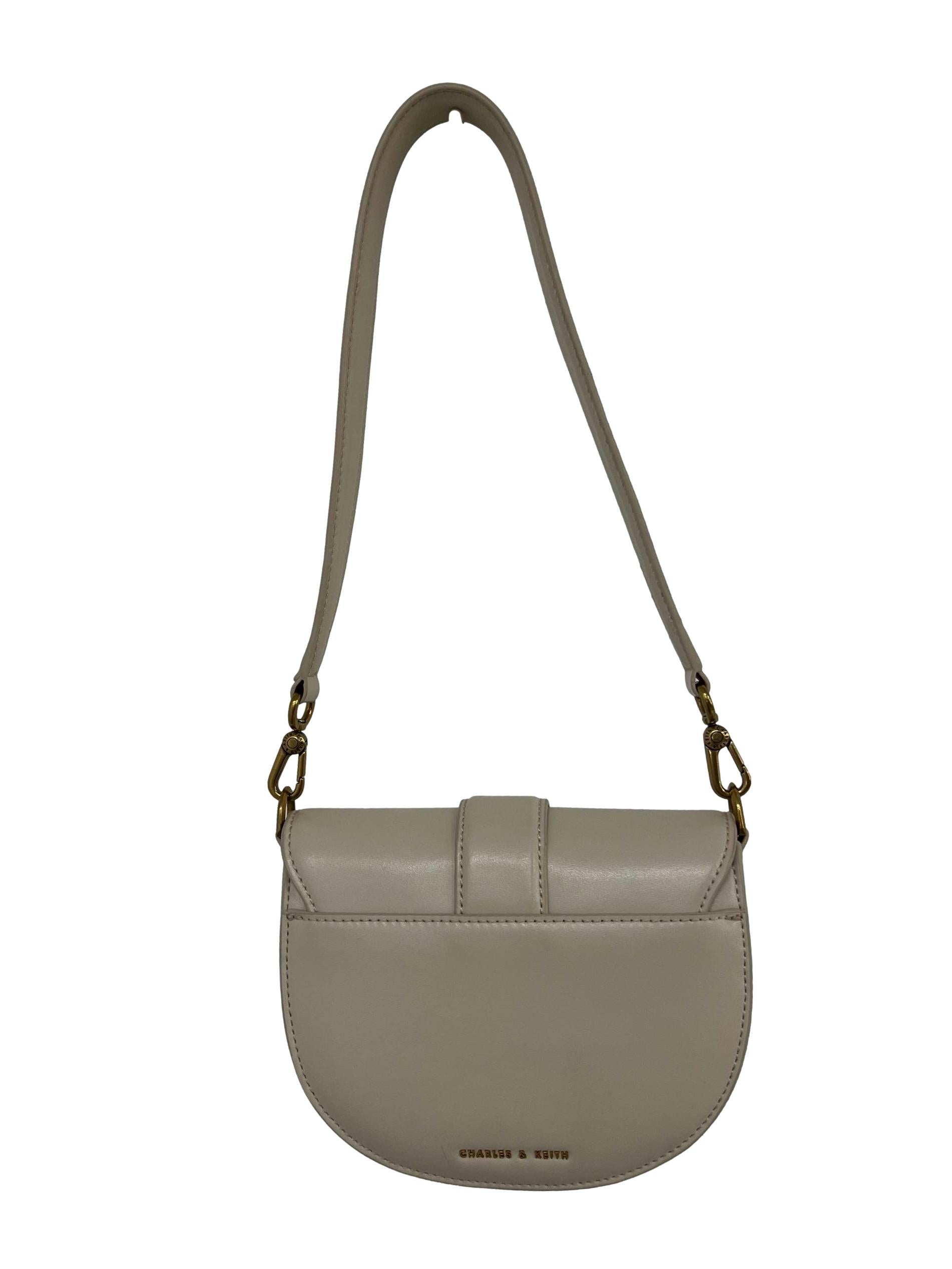 Cream Gabine Saddle Bag CSN