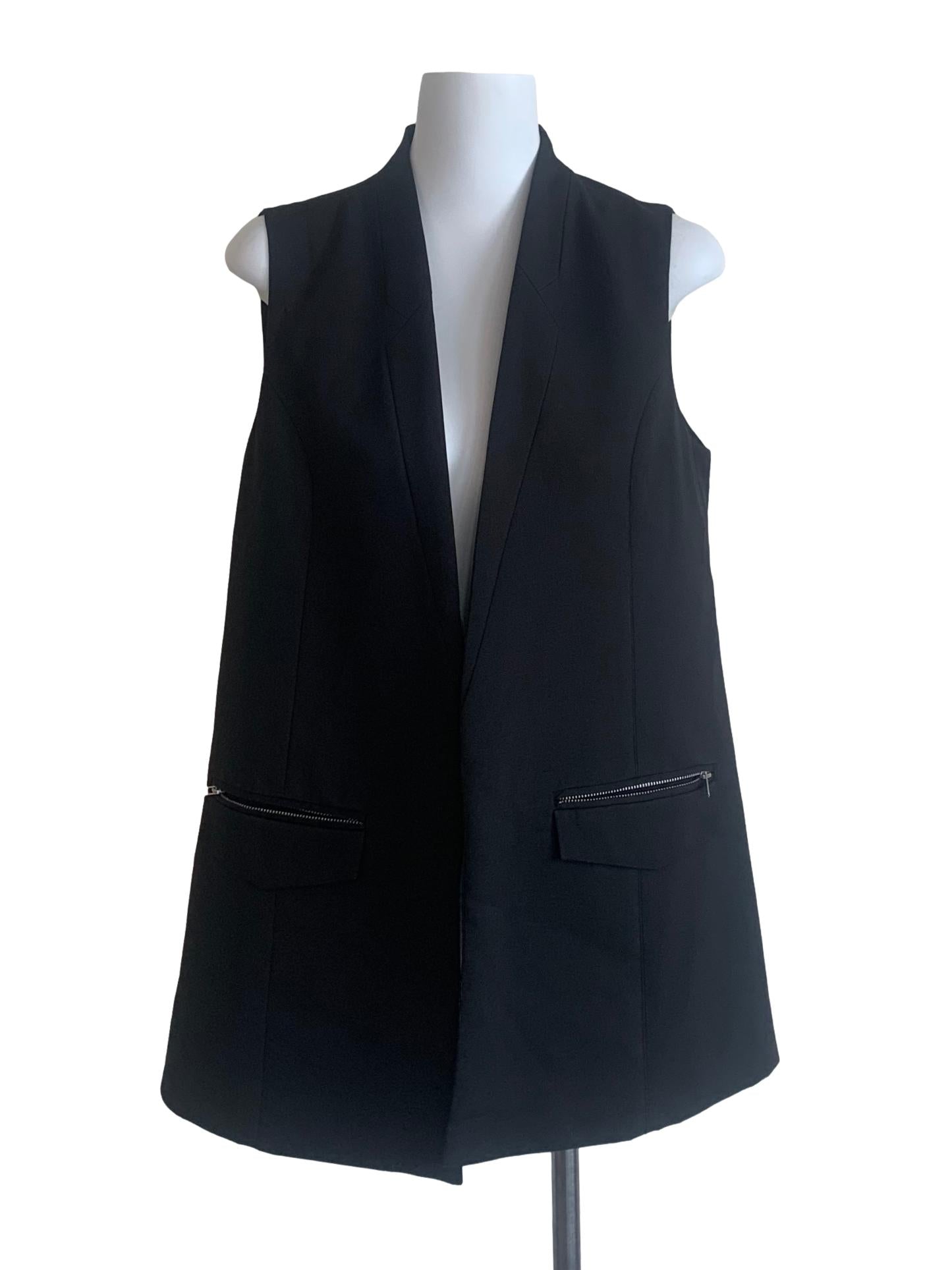Black Long Cardigan