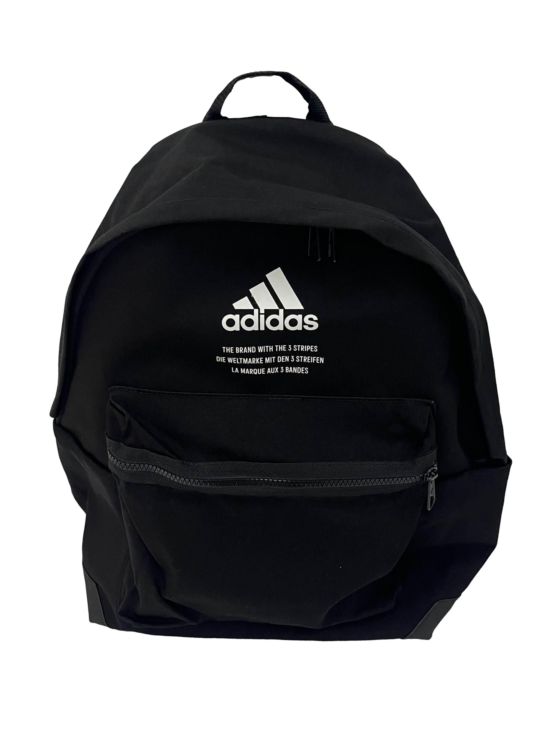 Black Canvas Backpack