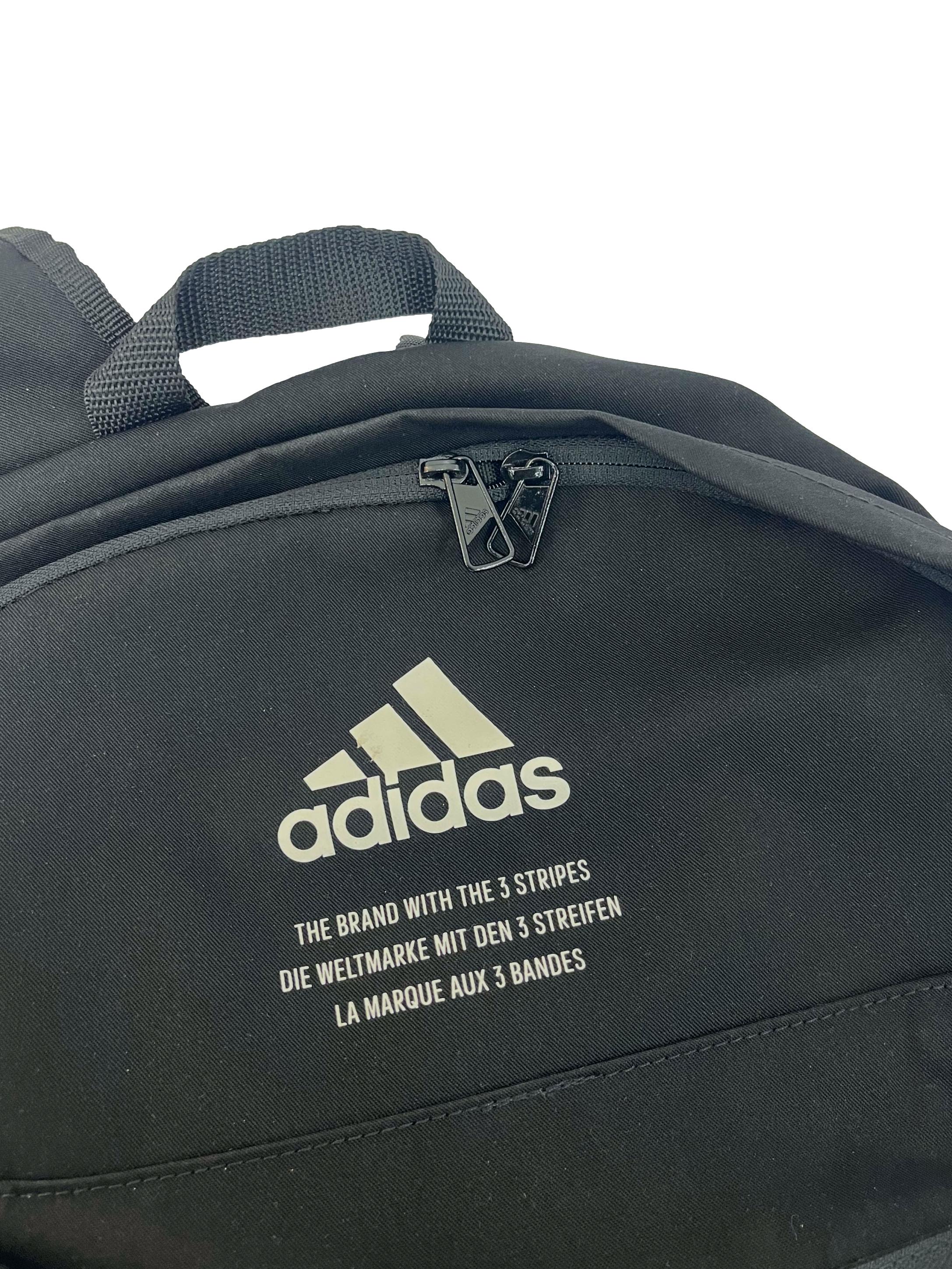 Black Canvas Backpack