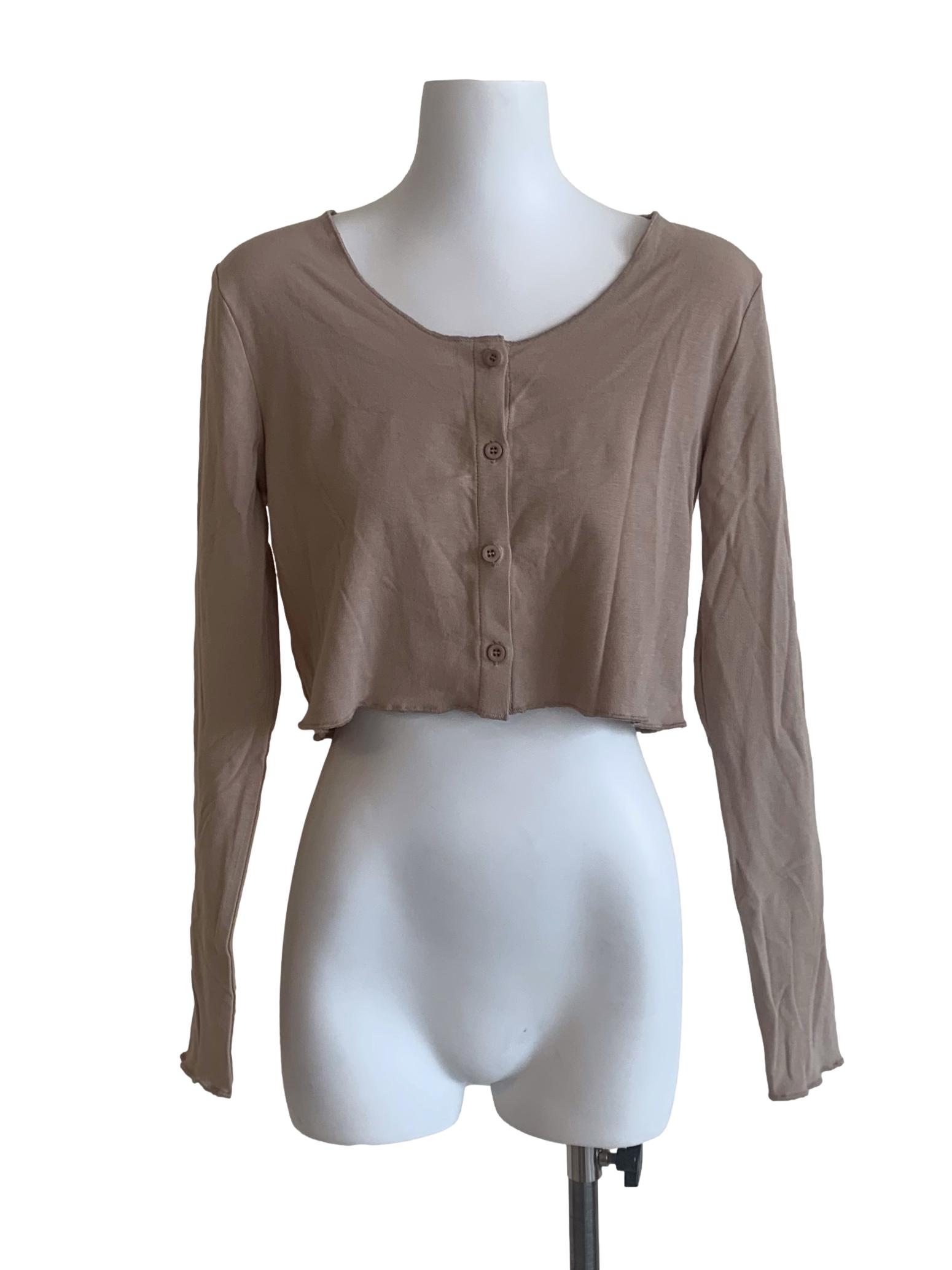 Hazelnut Beige Bolero