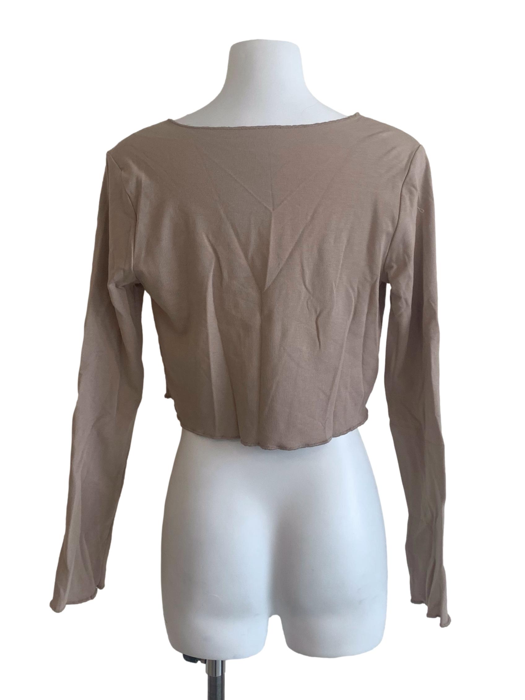 Hazelnut Beige Bolero