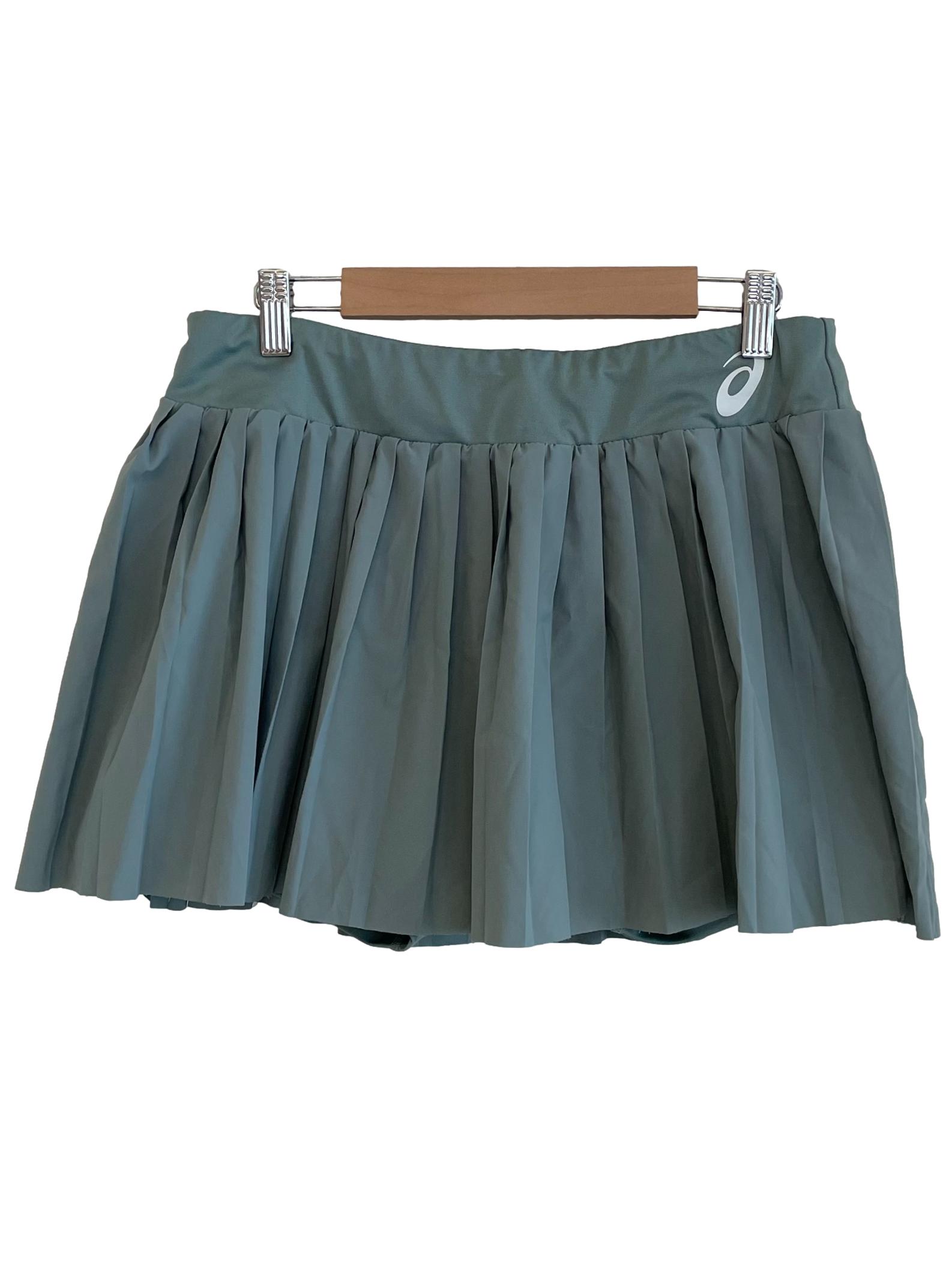 Dusty Fern Pleated Tennis Skorts