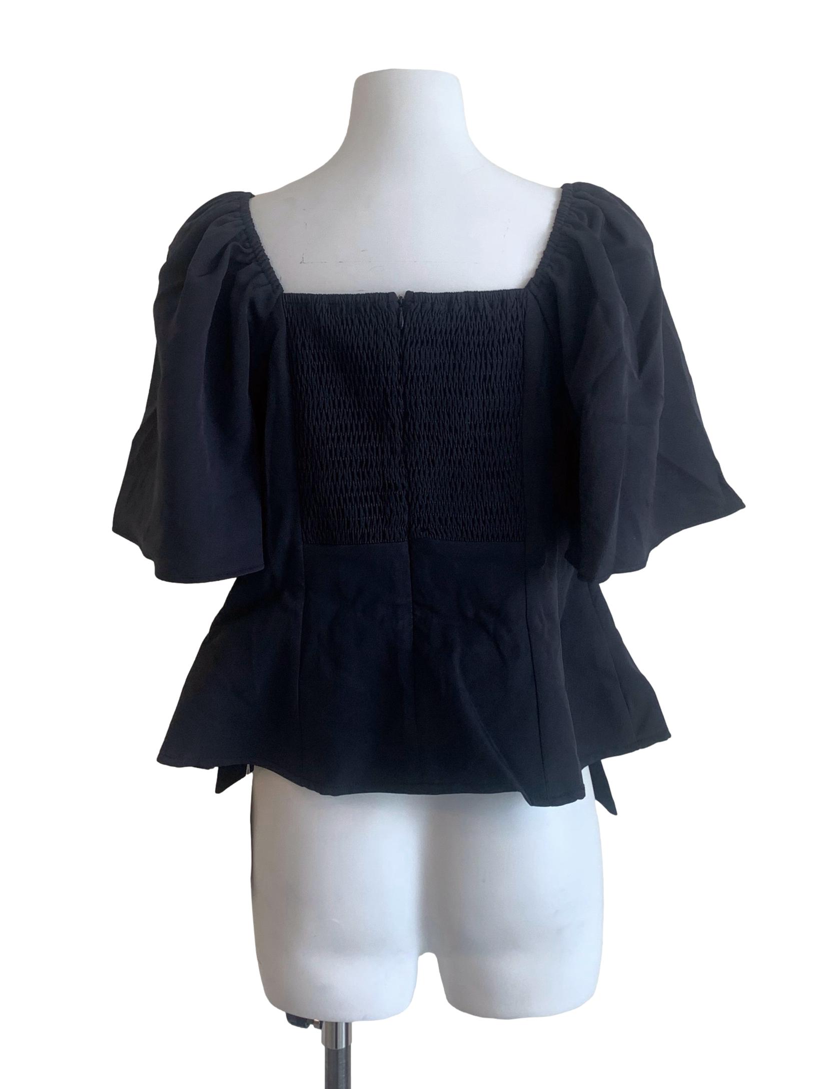 Navy Blue Top