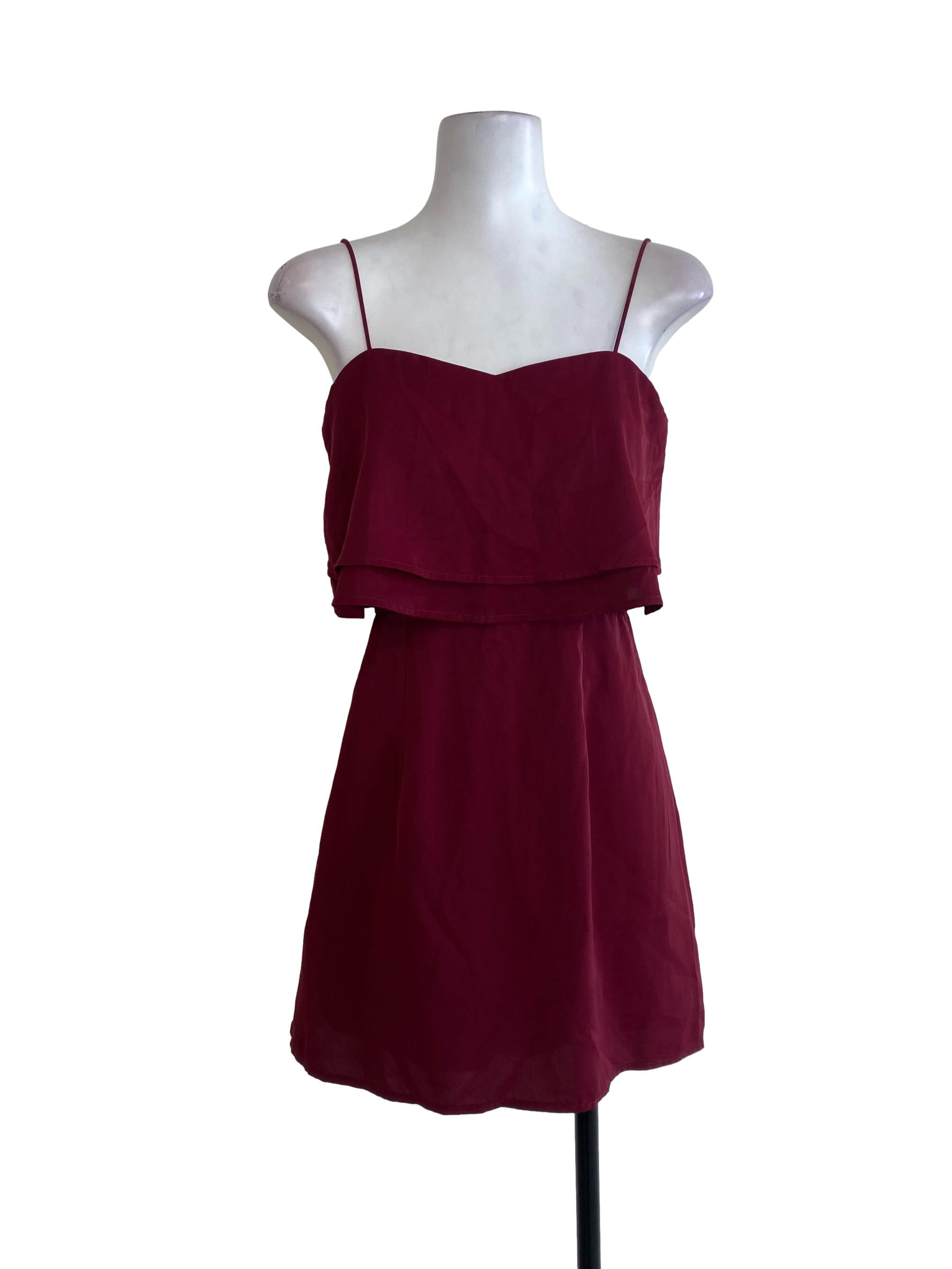 Red Layered Rompers