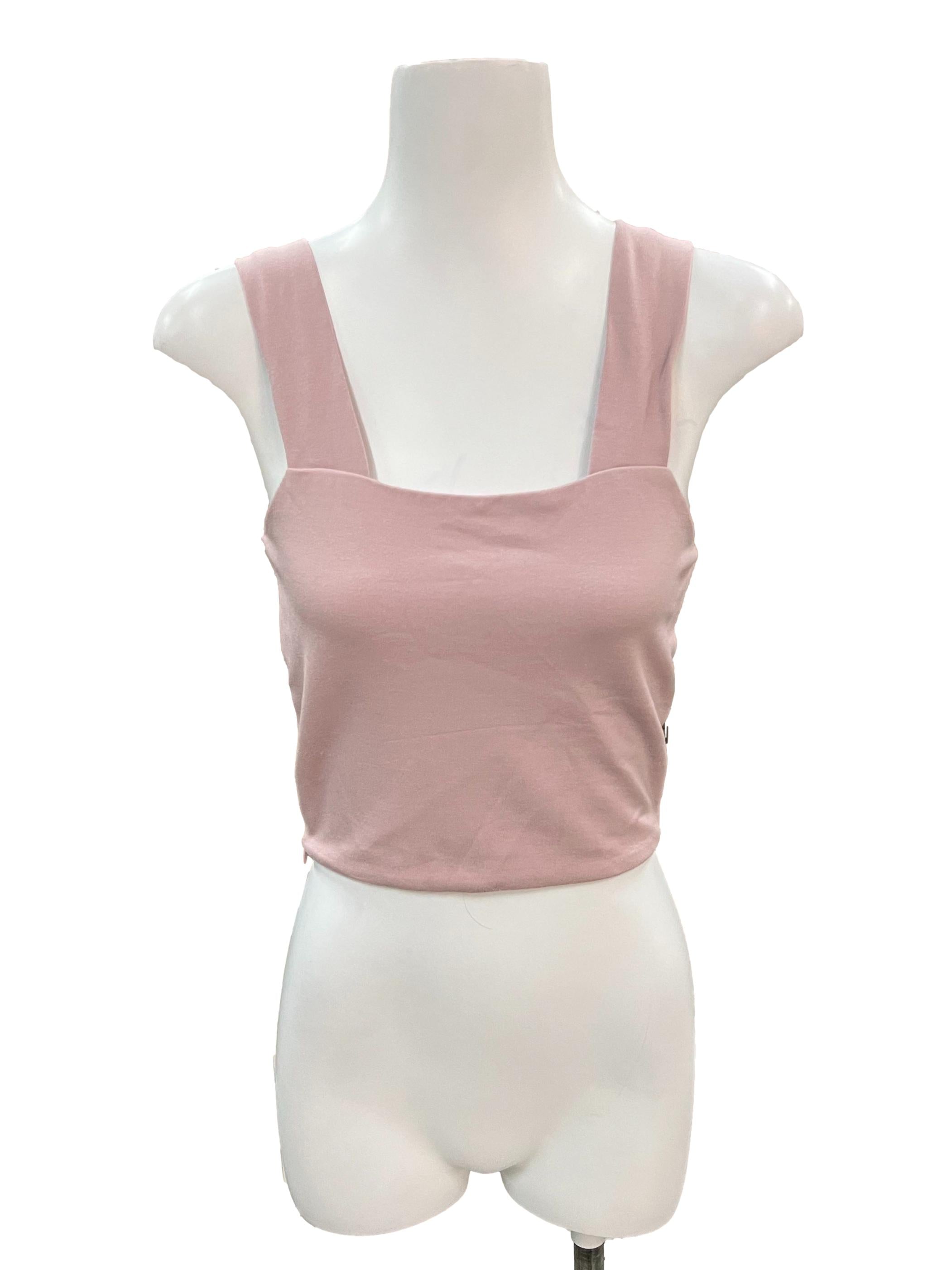 Pink Sleeveless Top