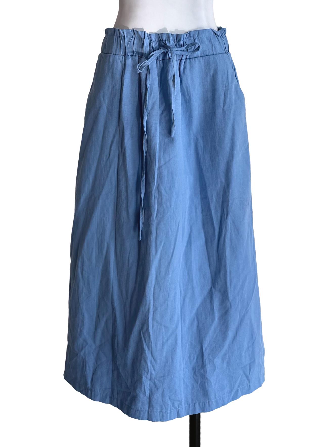 Sky Blue A-Line Skirt TTR