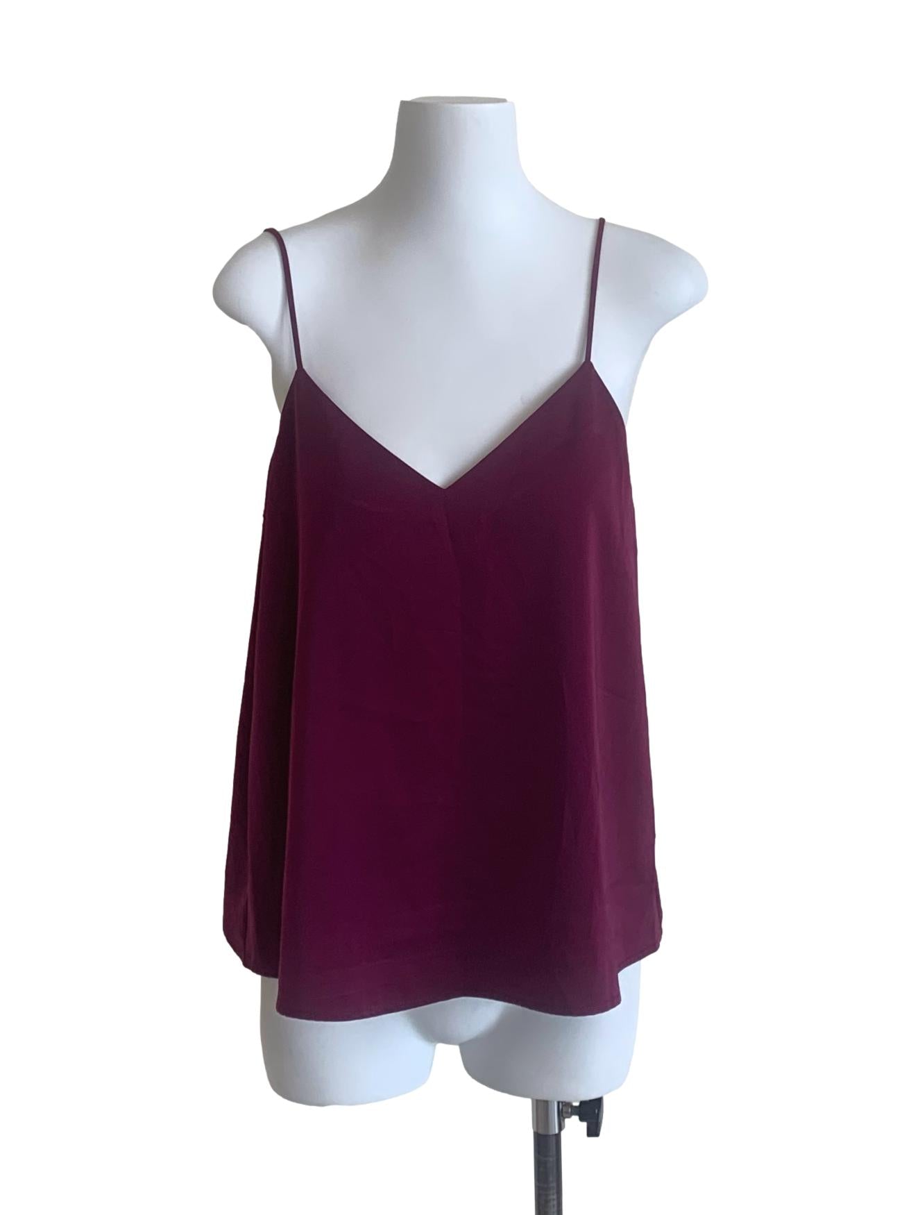 Plum Purple Spaghetti Strap Top