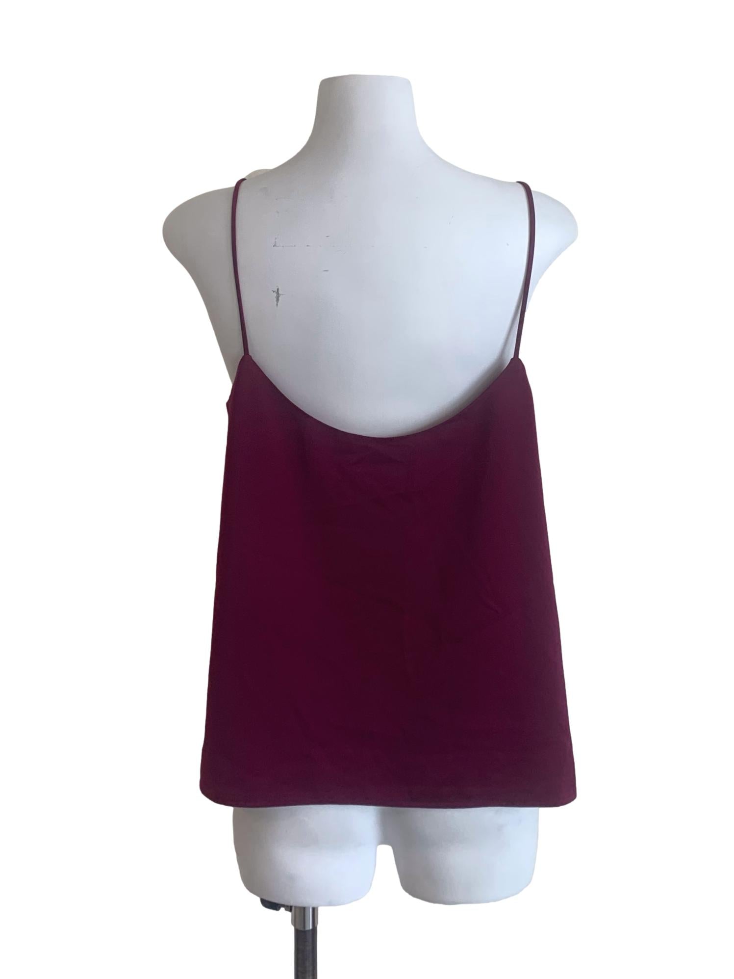 Plum Purple Spaghetti Strap Top