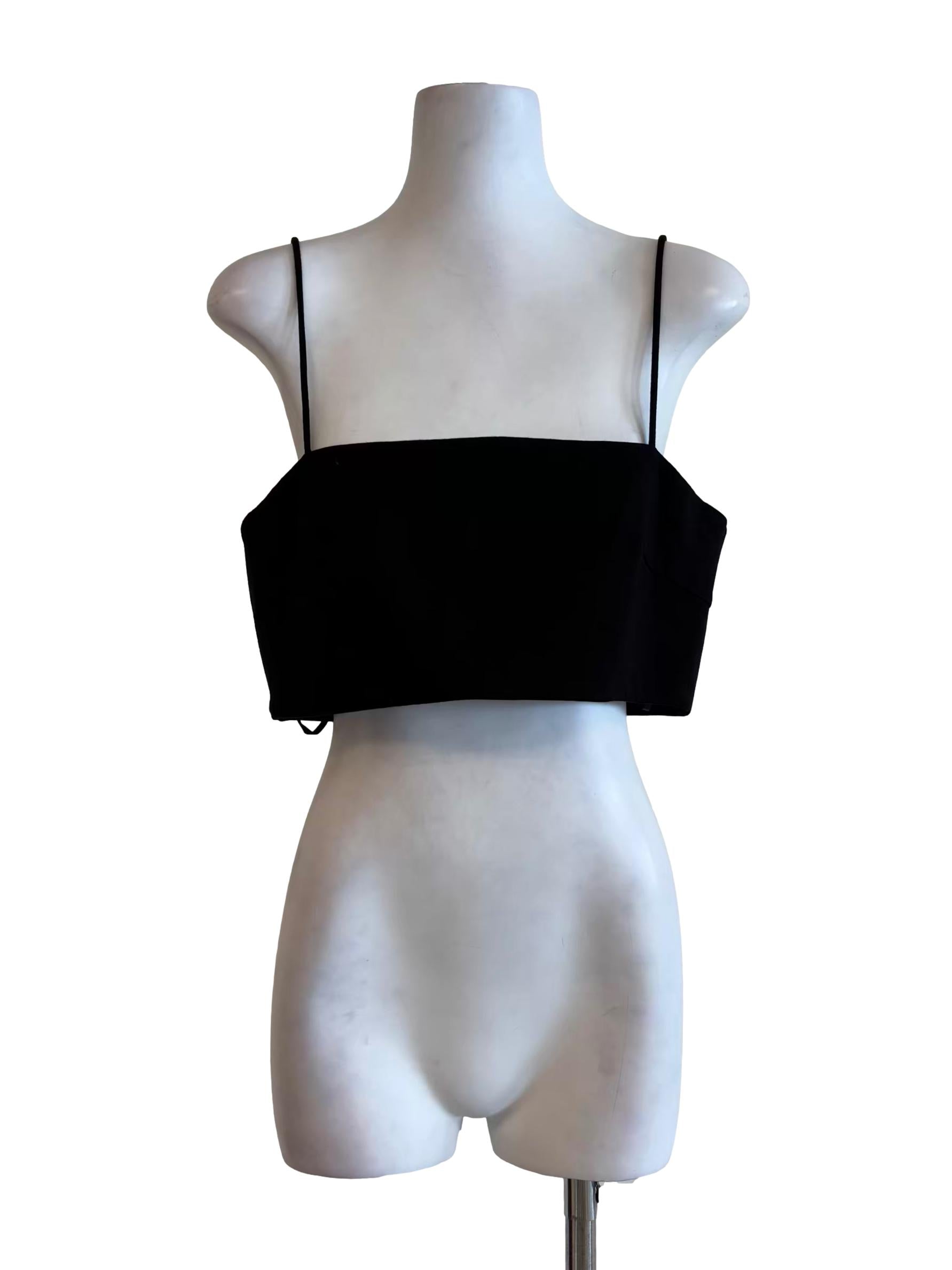 Ink Black Spaghetti Strap Top