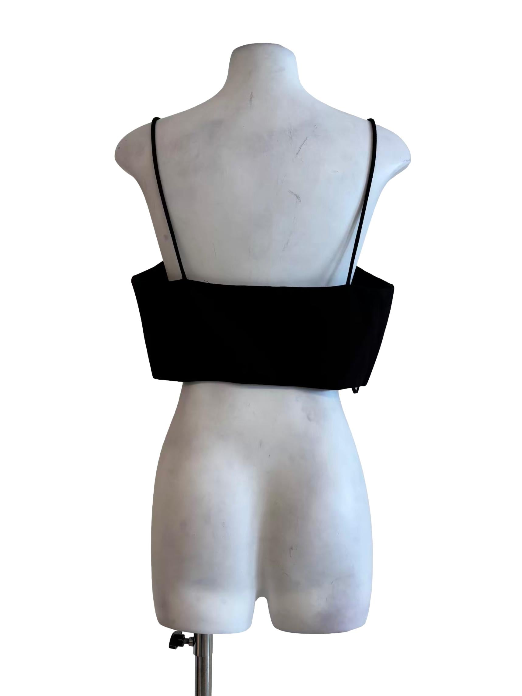 Ink Black Spaghetti Strap Top