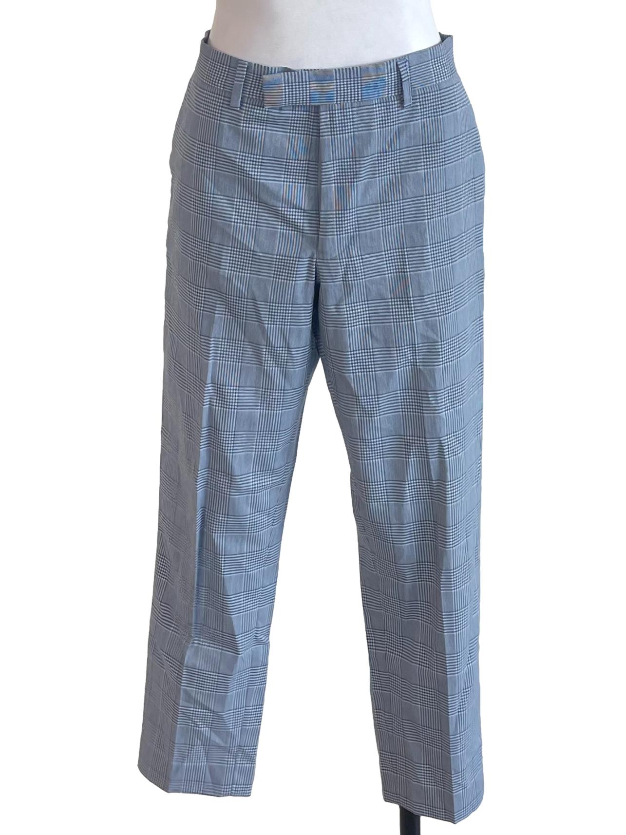Blue Glen Check Trousers