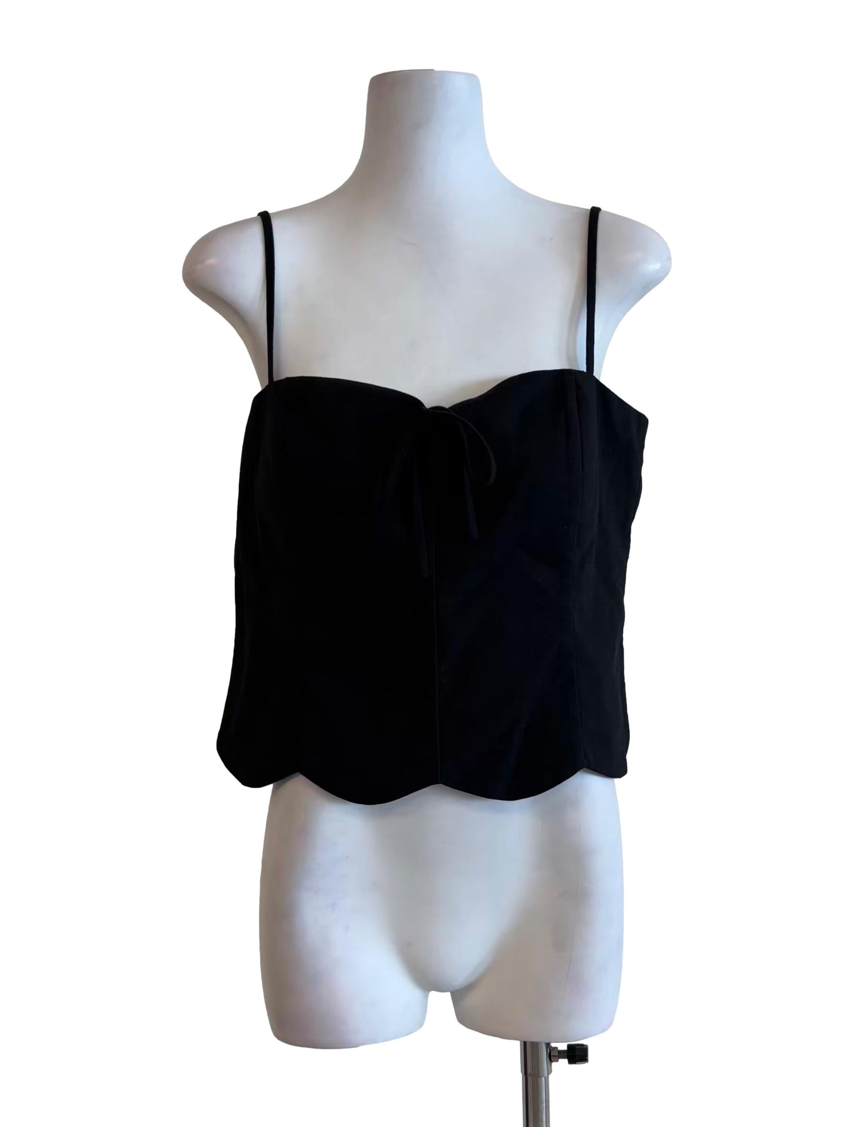 Slate Black Camisole Top