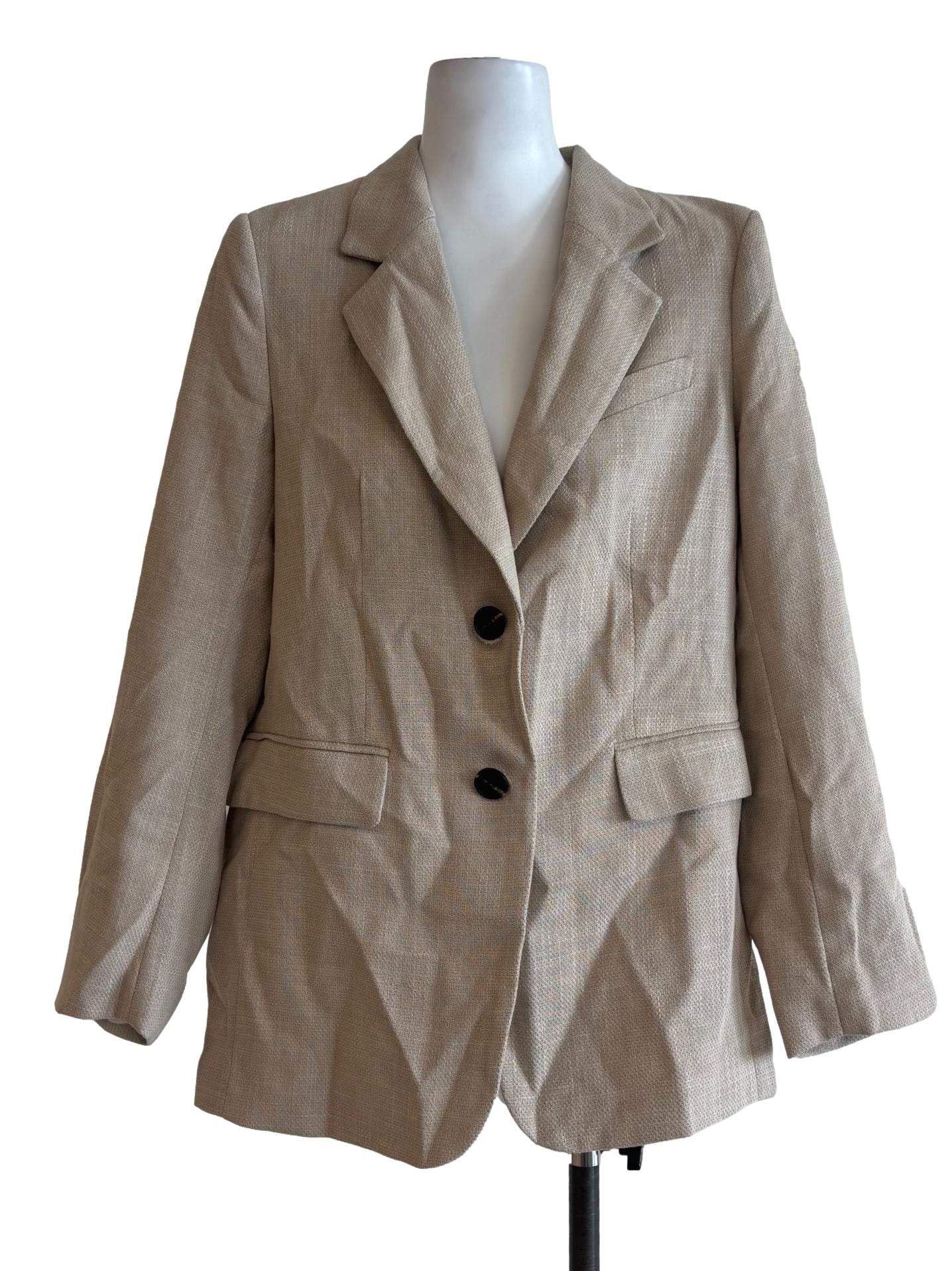 Merino Beige Blazer