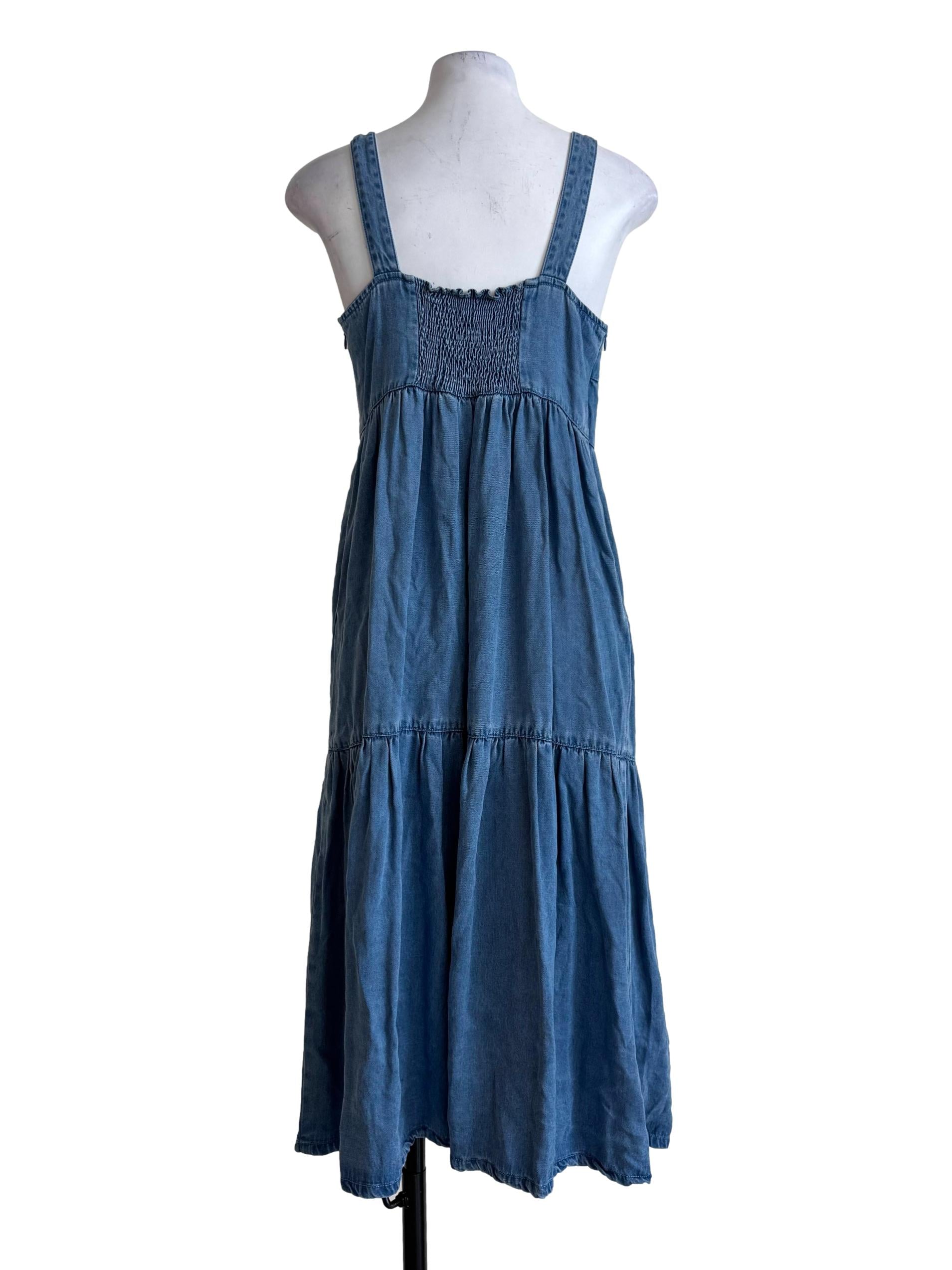 Denim Blue Layer Dress