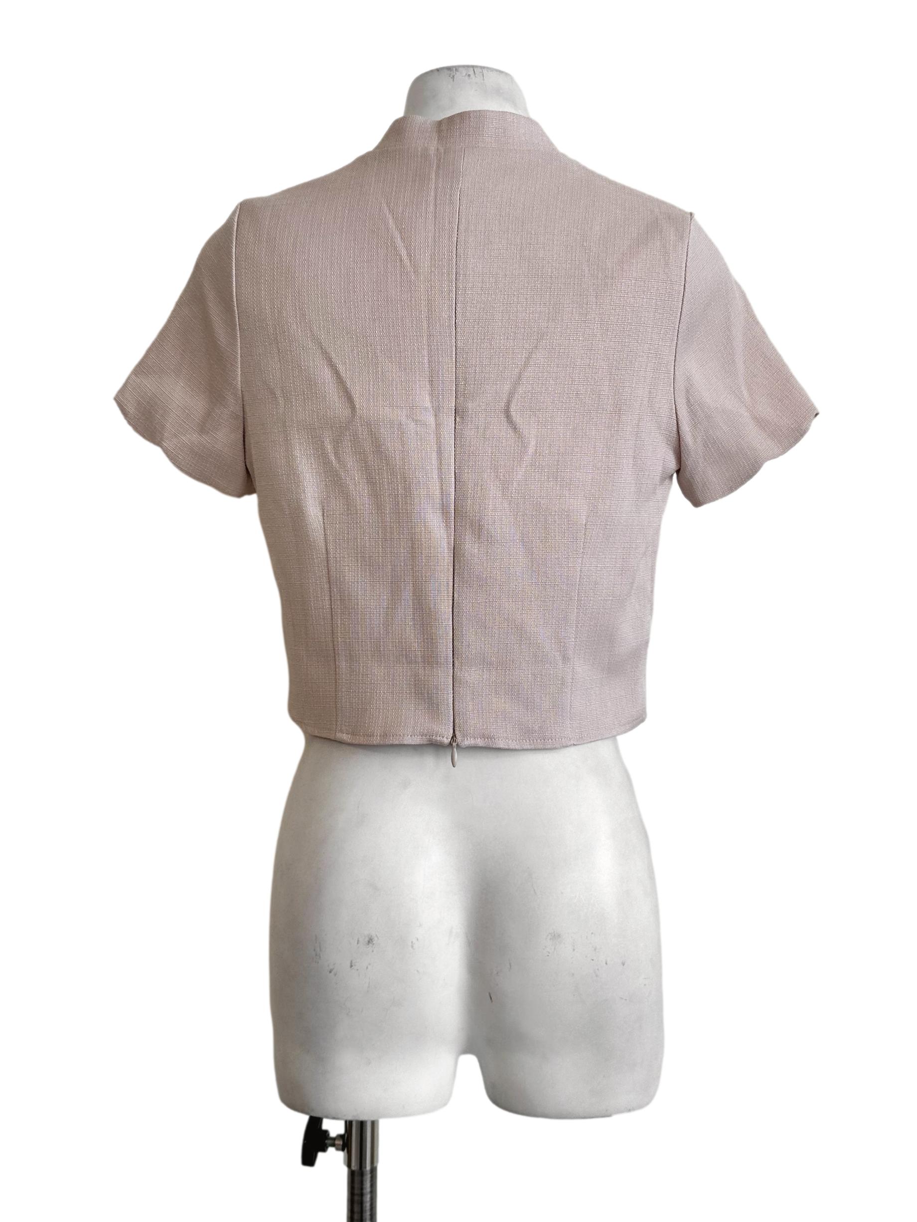 Light Blush Pink Texture Top