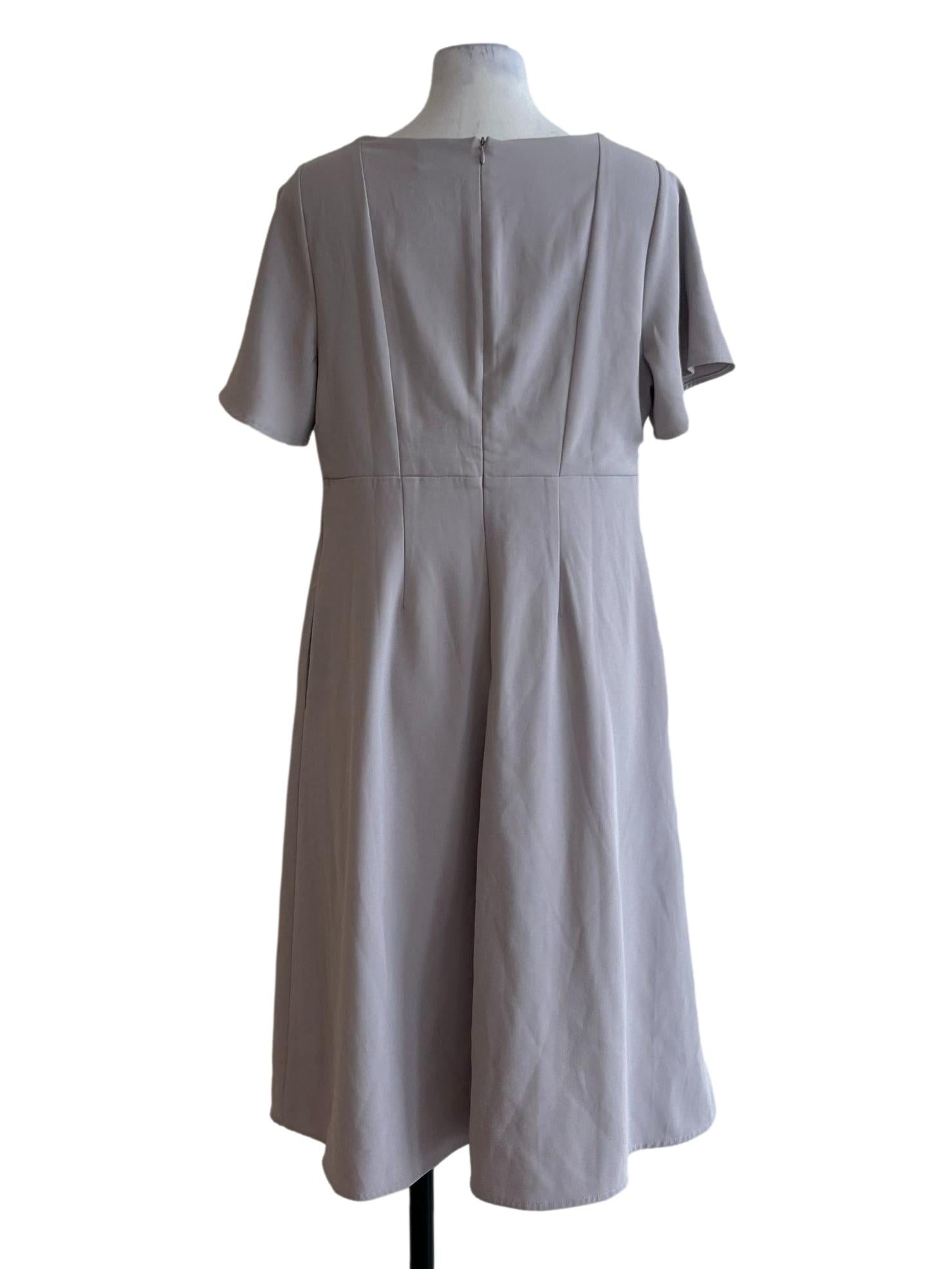 Pastel Purple Midi Dress