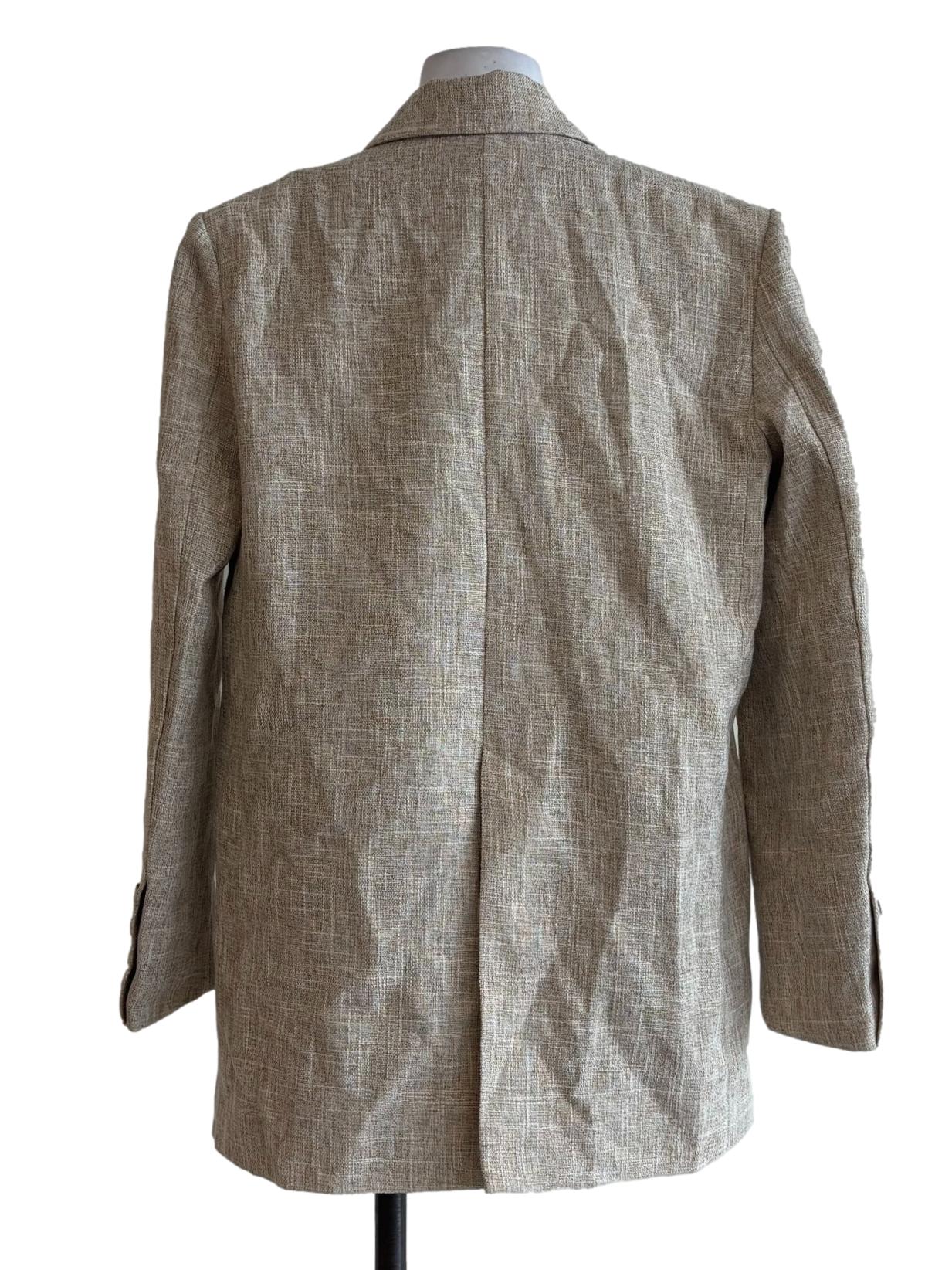 Coconut Tweed Blazer