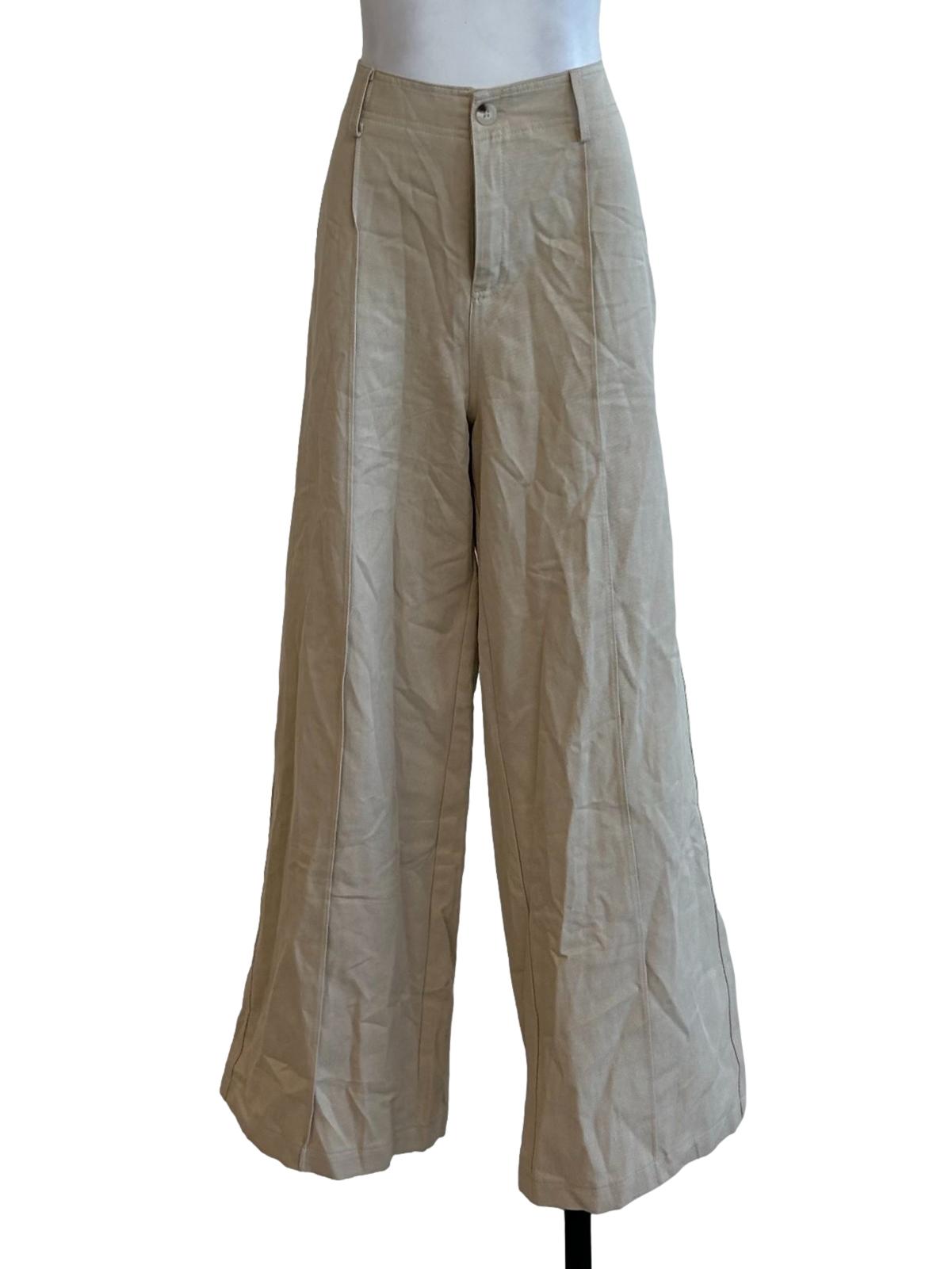 Nude Brown Wide Leg Pants