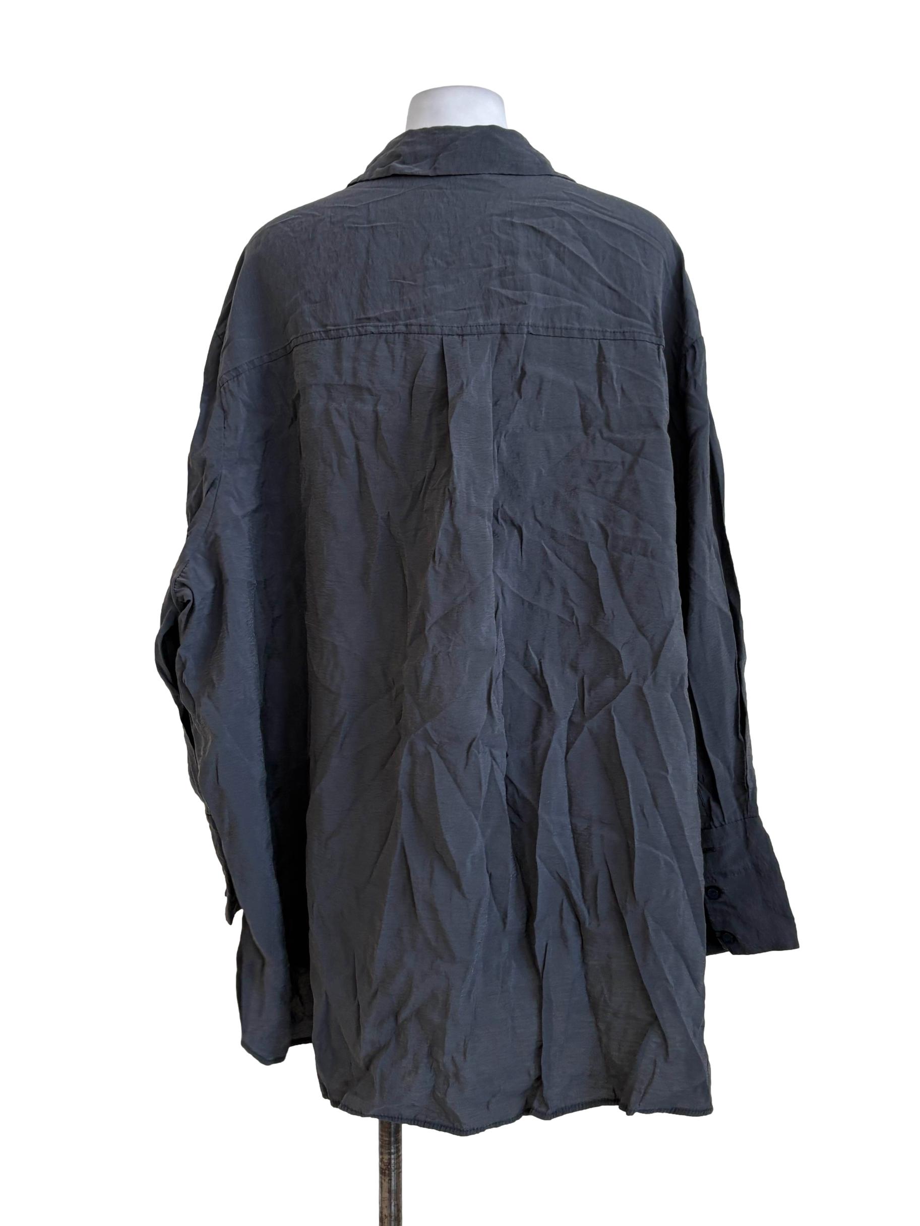 Ash Button Up Oversize Shirt