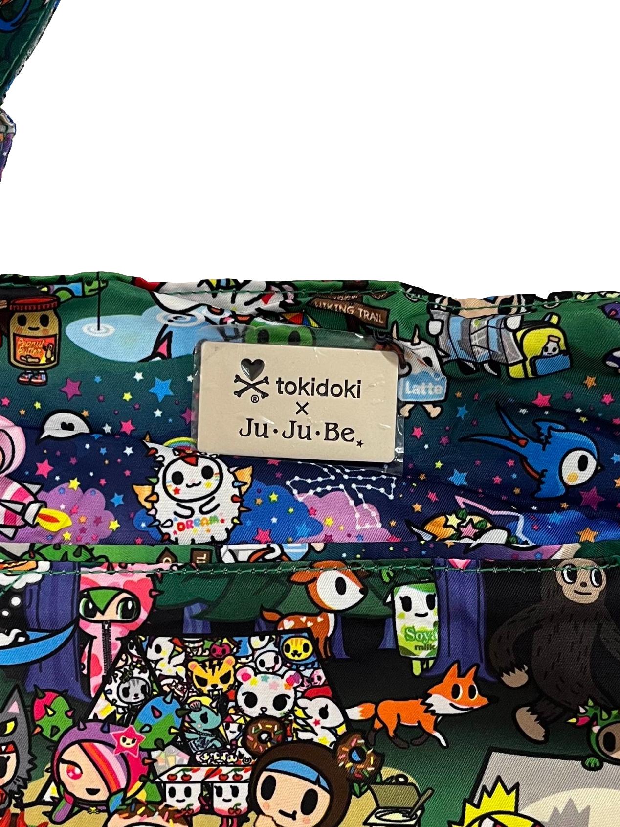 Multi-Colour Printed Large Tote Bag