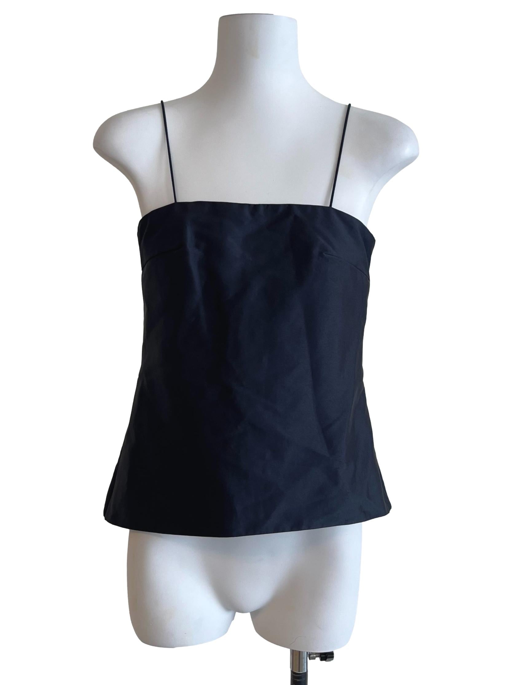 Denim Blue Spaghetti Strap Top