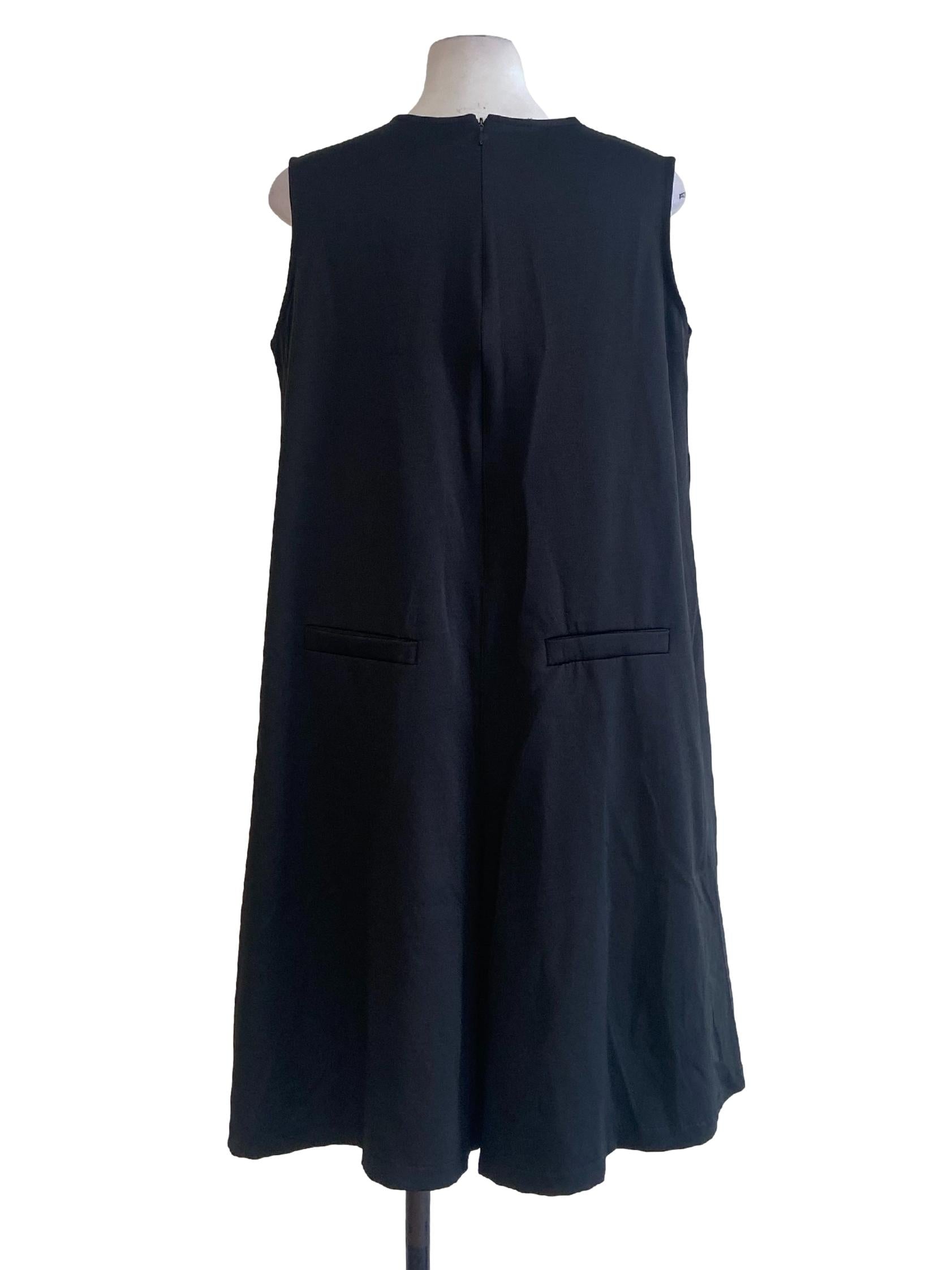 Black Sleeveless Baggy Rompers