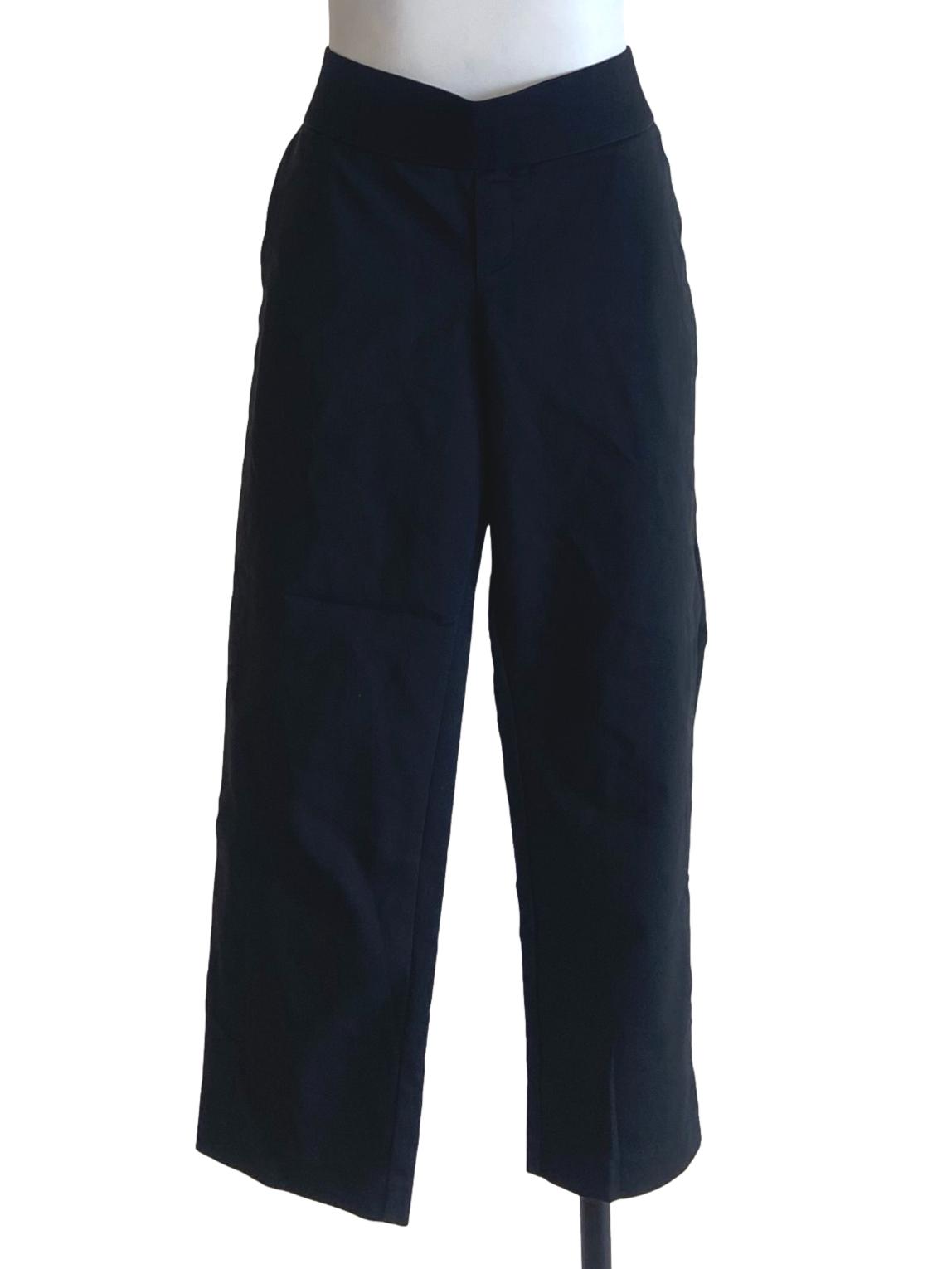 Black Straight Pants