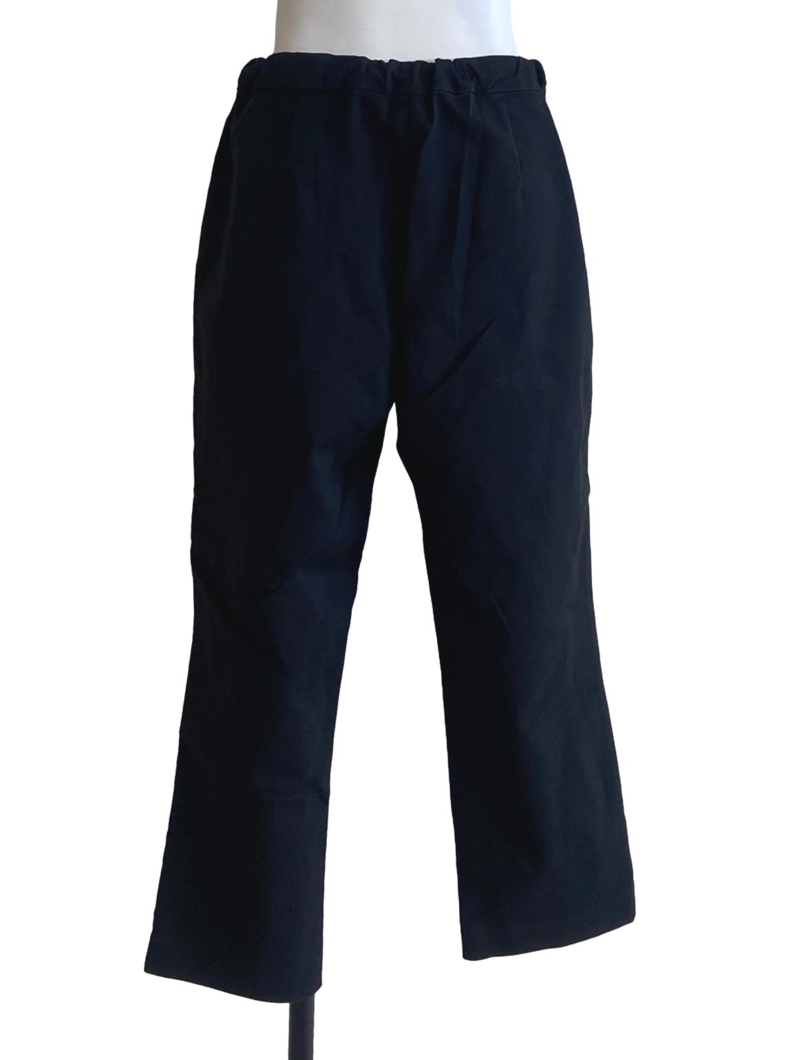 Black Straight Pants