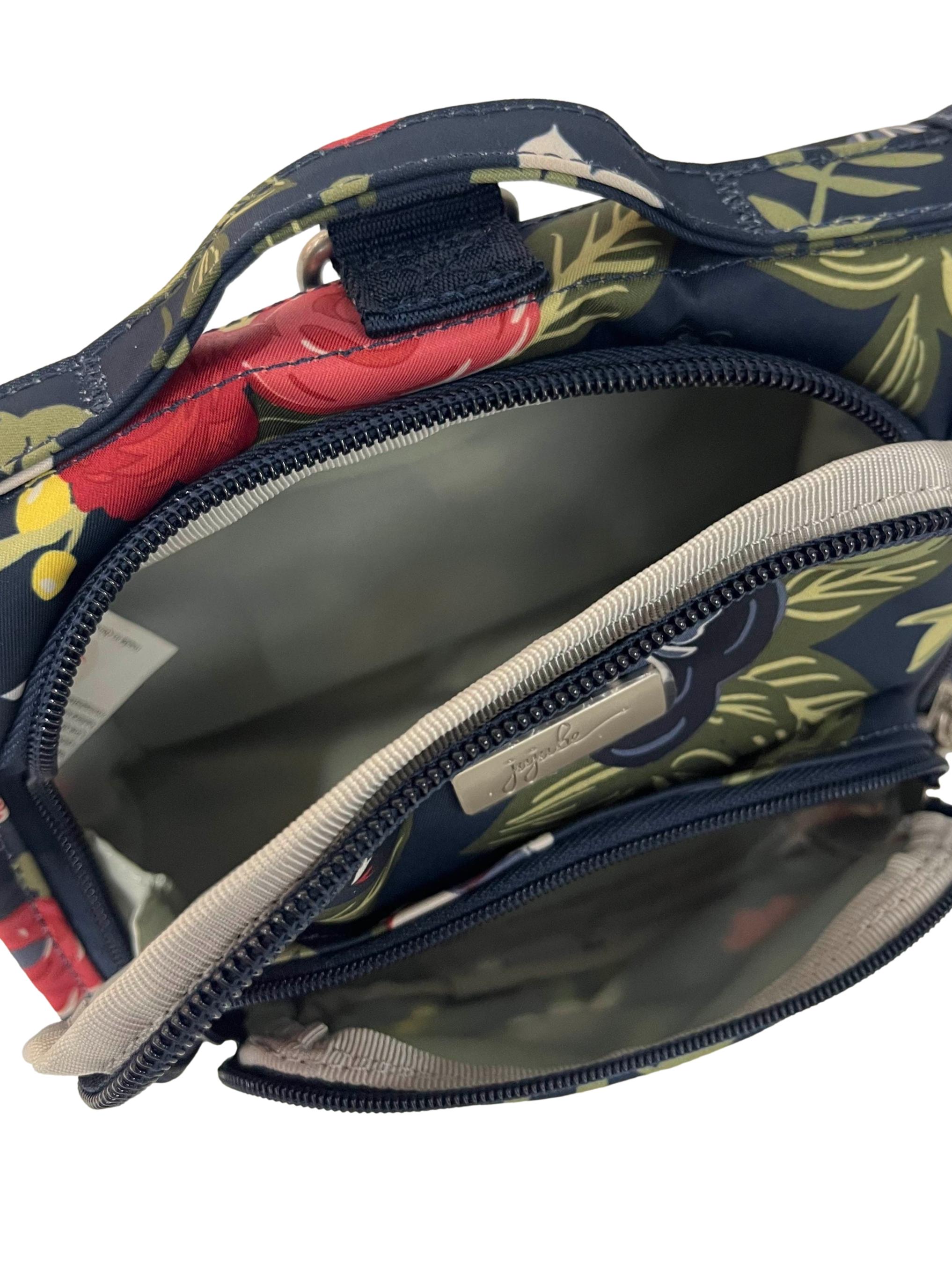 Blue Floral Mini Shoulder Bag