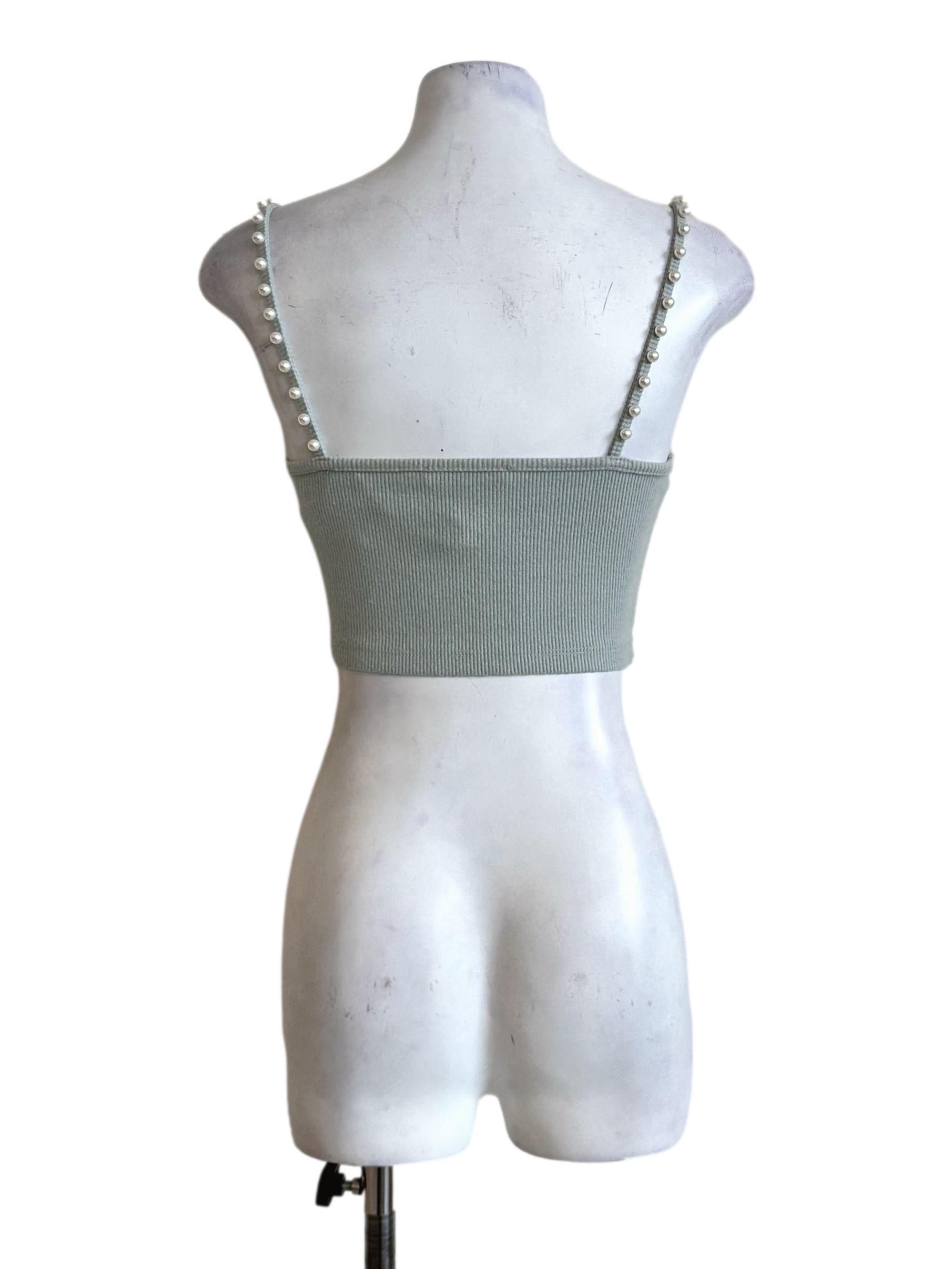 Coin Grey Sleeveless Top
