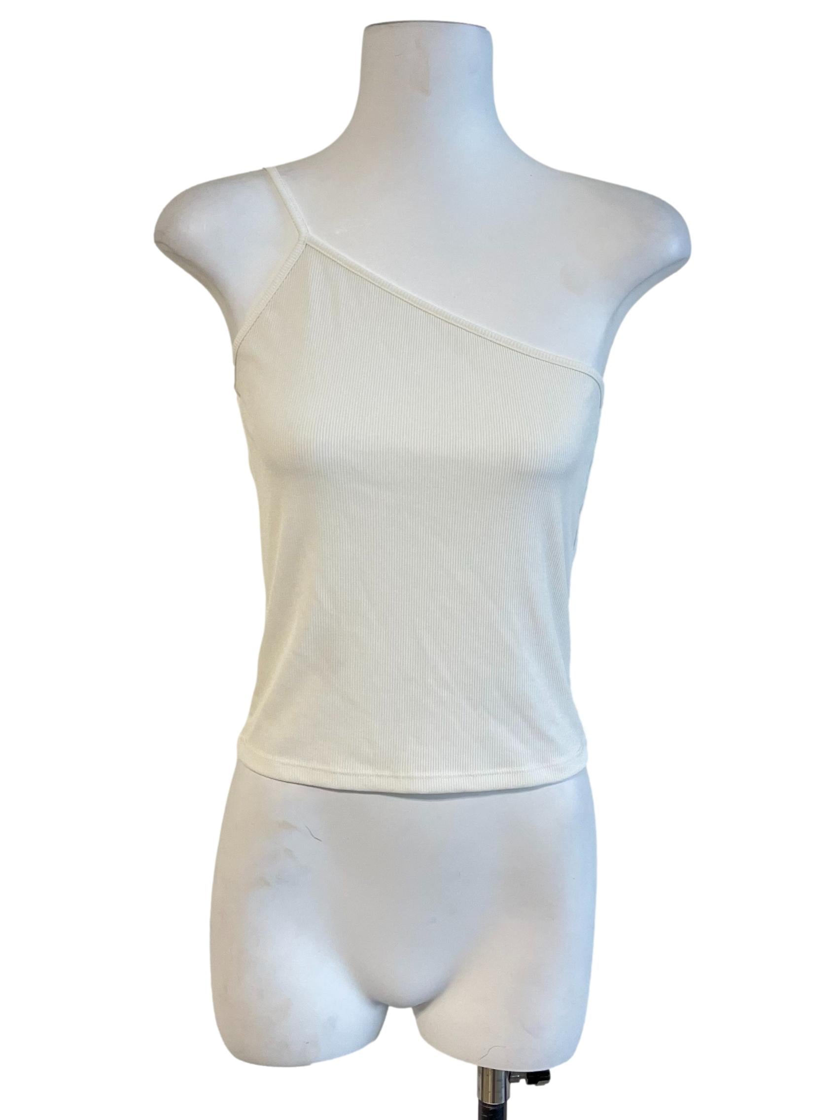 Ivory White Off-Shoulder Knit Top