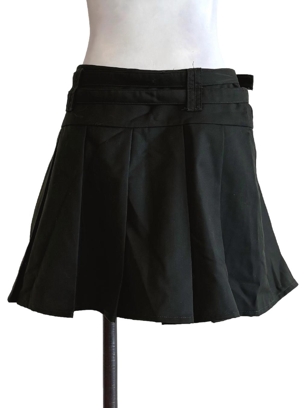 Dark Olive Tennis Skirt