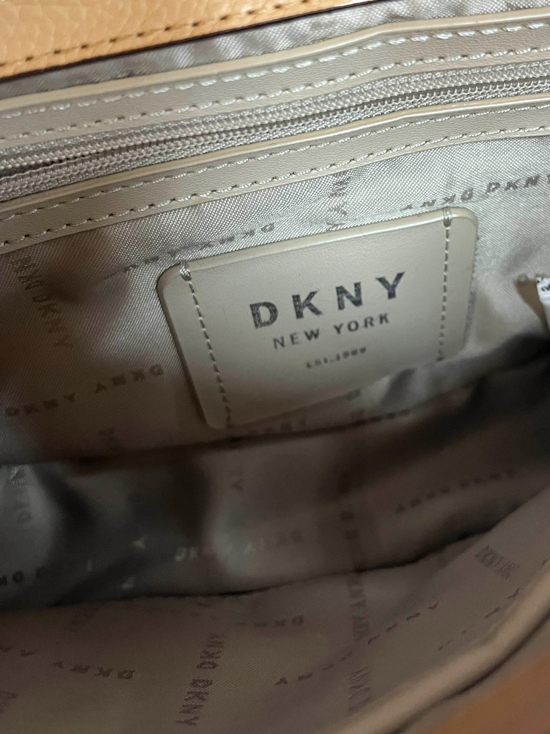 Denim Monogram Shoulder Bag With Metal Detailing