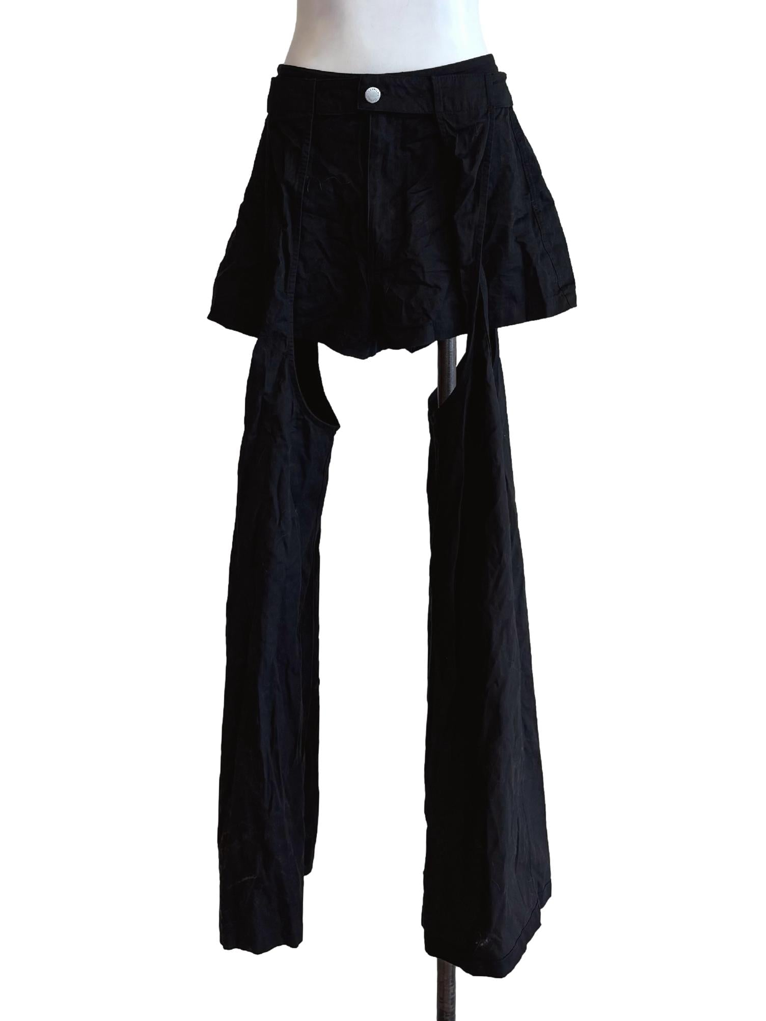 Night Black Suspension Pants YHF