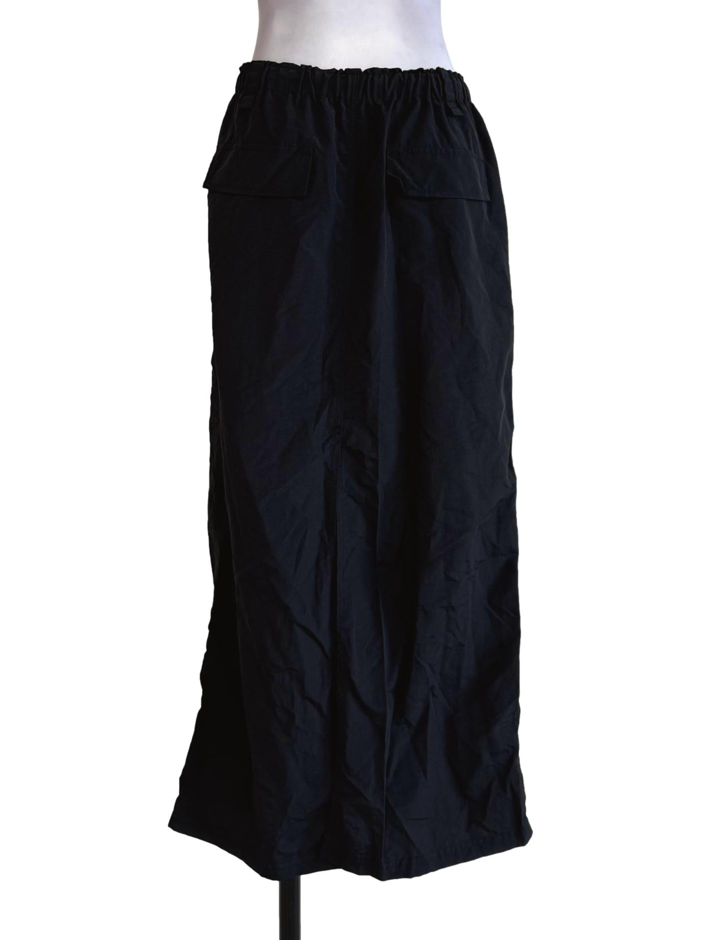 Mute Black Tent Pencil Skirt