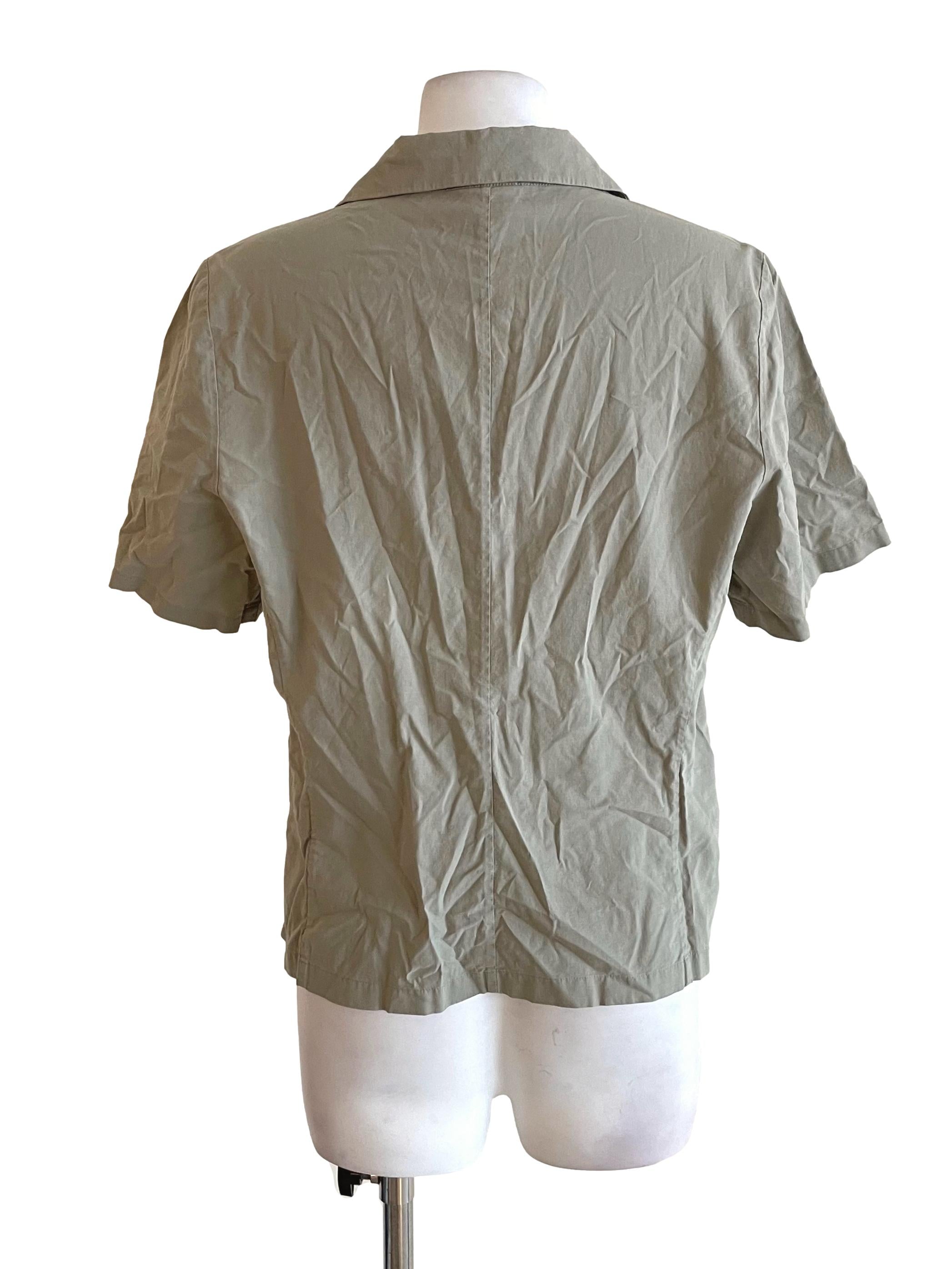 Hazel Scrunch Johnny Shirt