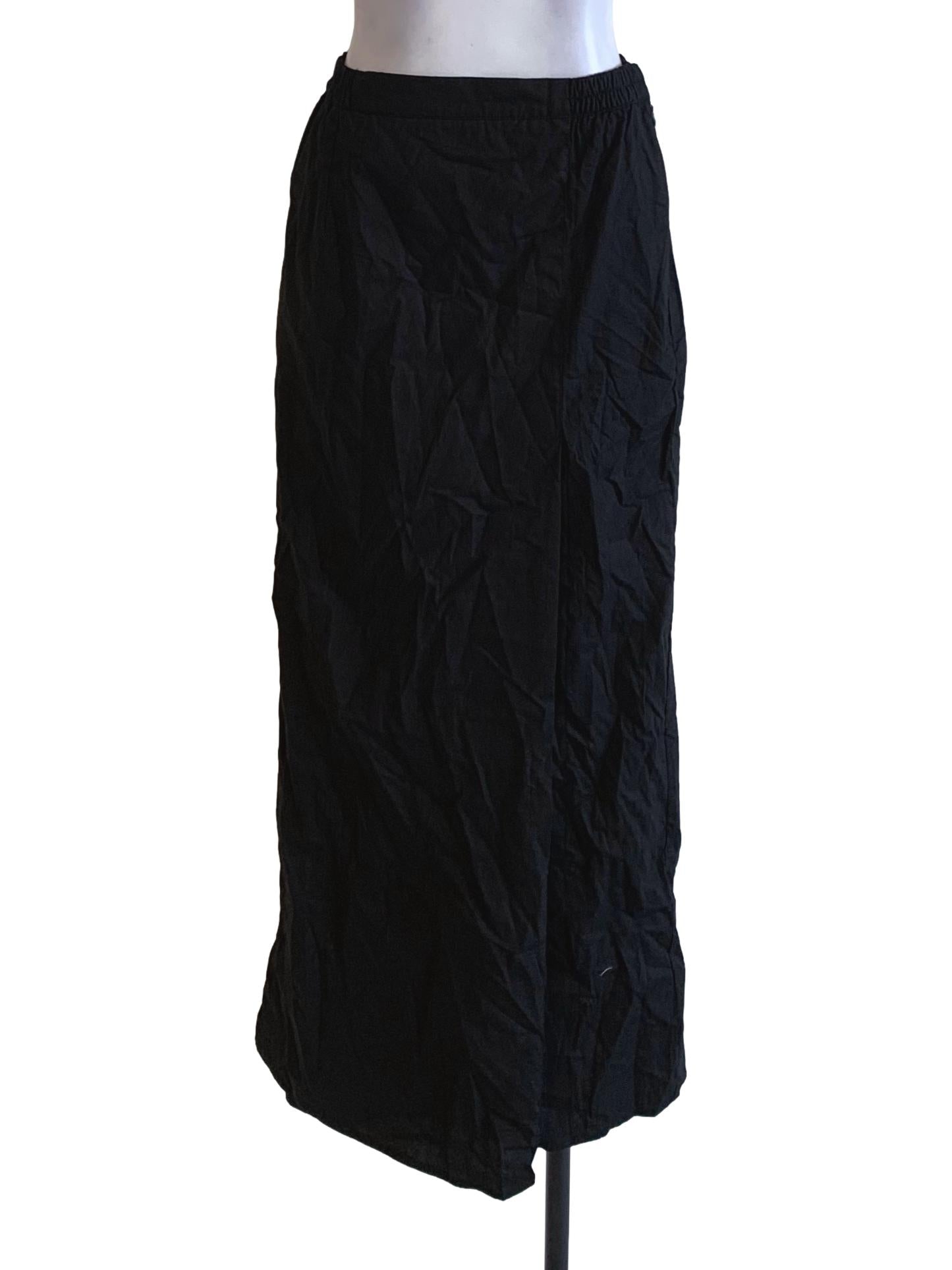 Black High-Waisted Skirt