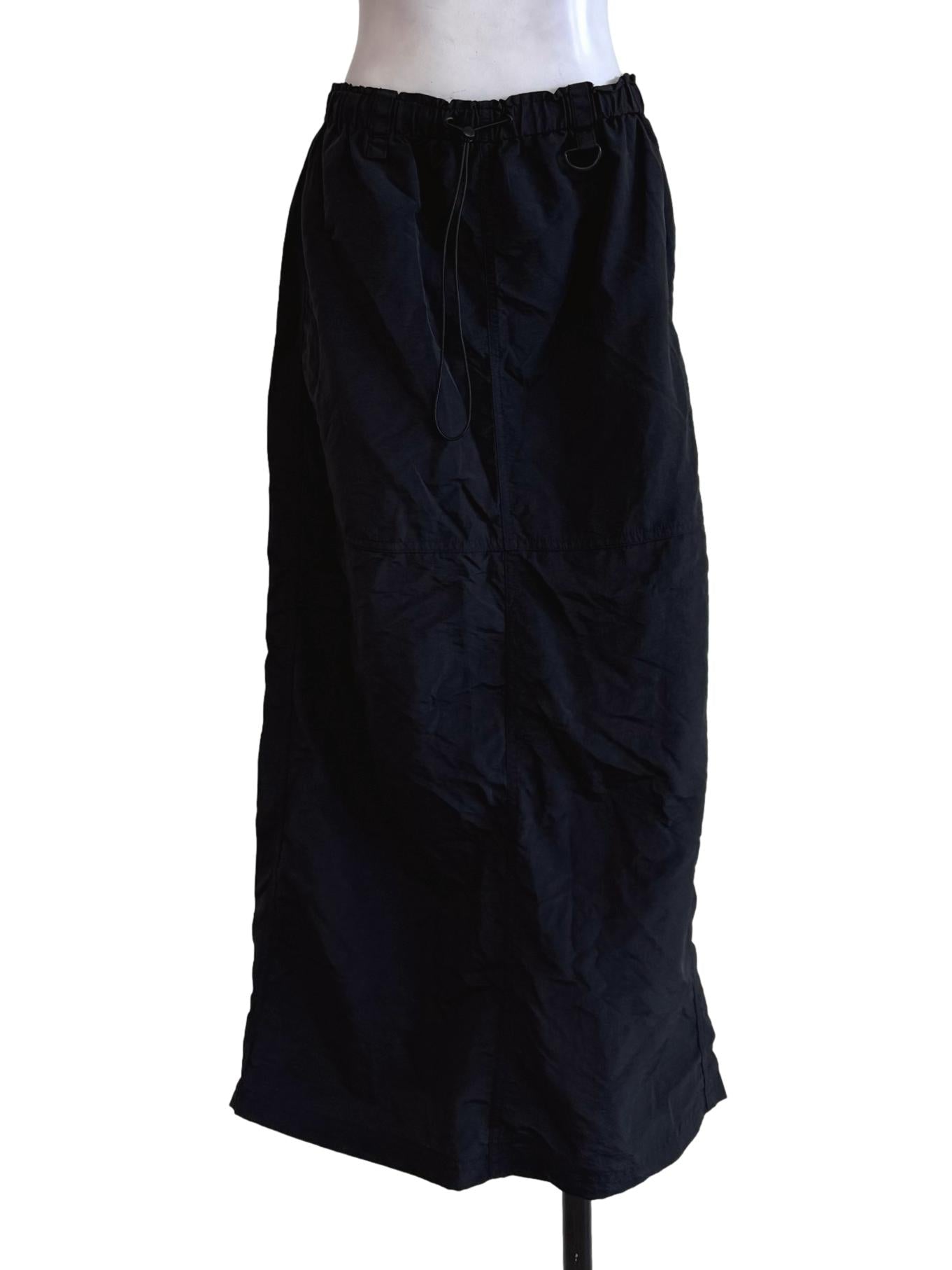 Mute Black Tent Pencil Skirt