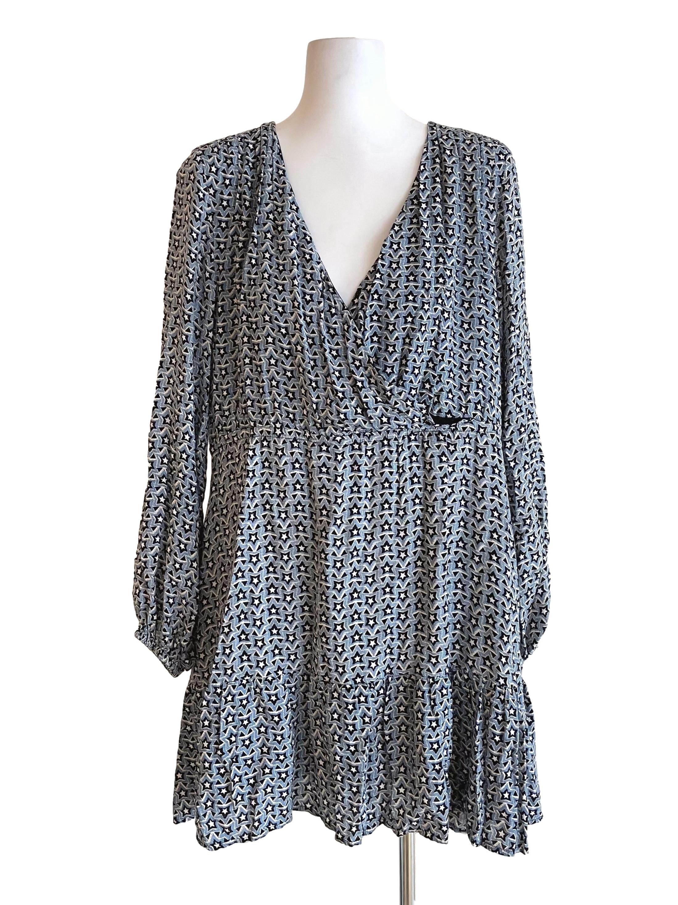 Stone Stars Wendy Wrap Dress