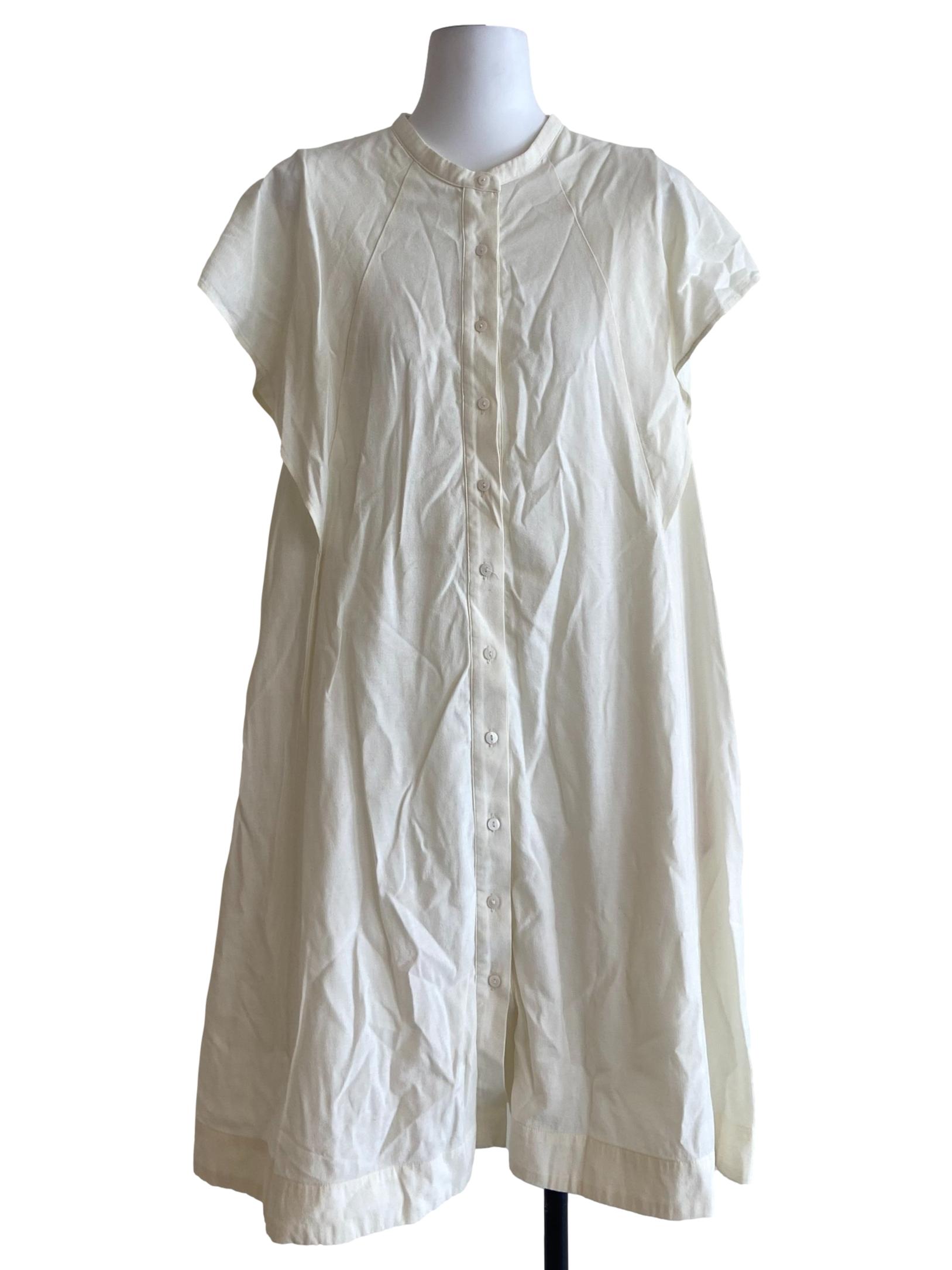 Rayon Flutter Sleeve Shift Dress OSN