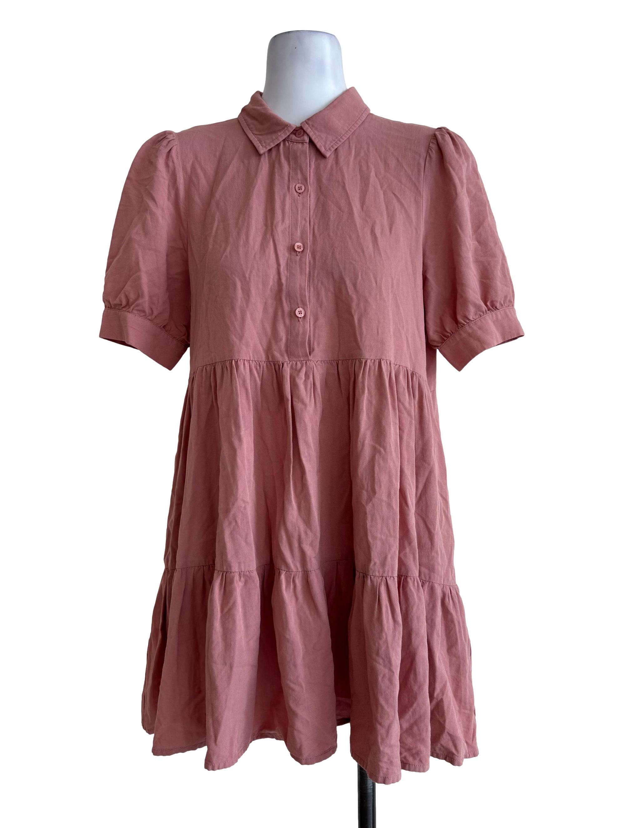 Strawberry Shirt Dress