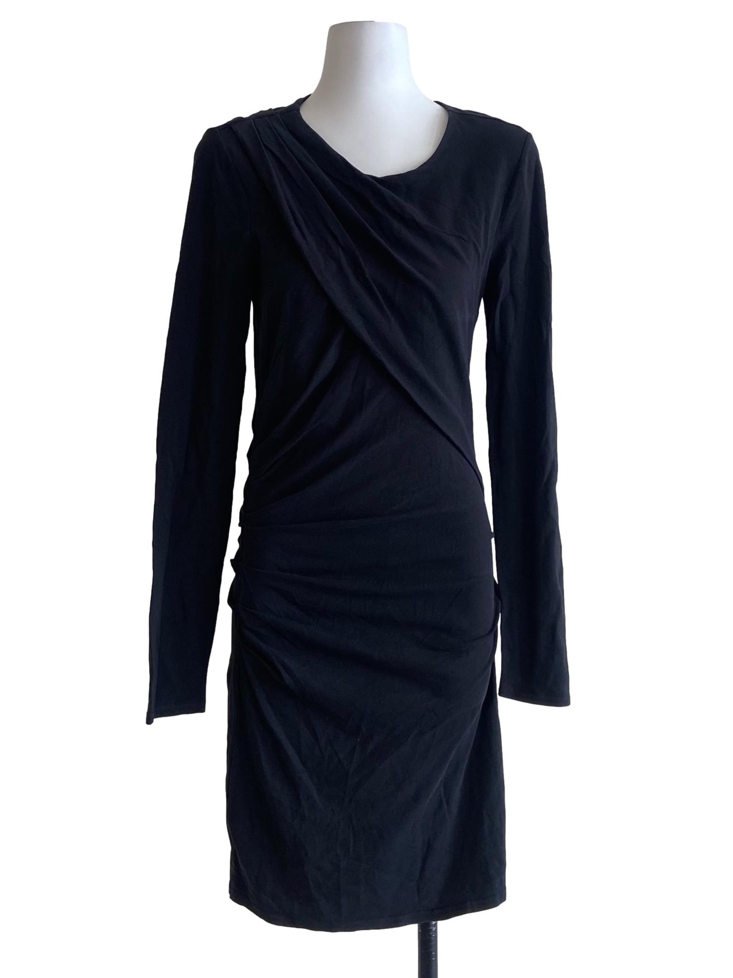Black Bodycon Long Sleeve Dress