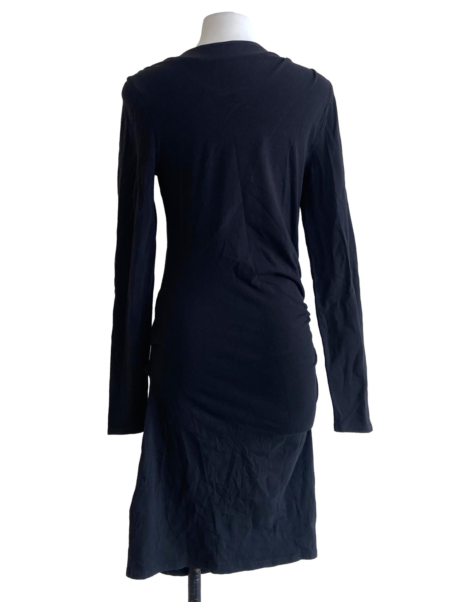 Black Bodycon Long Sleeve Dress