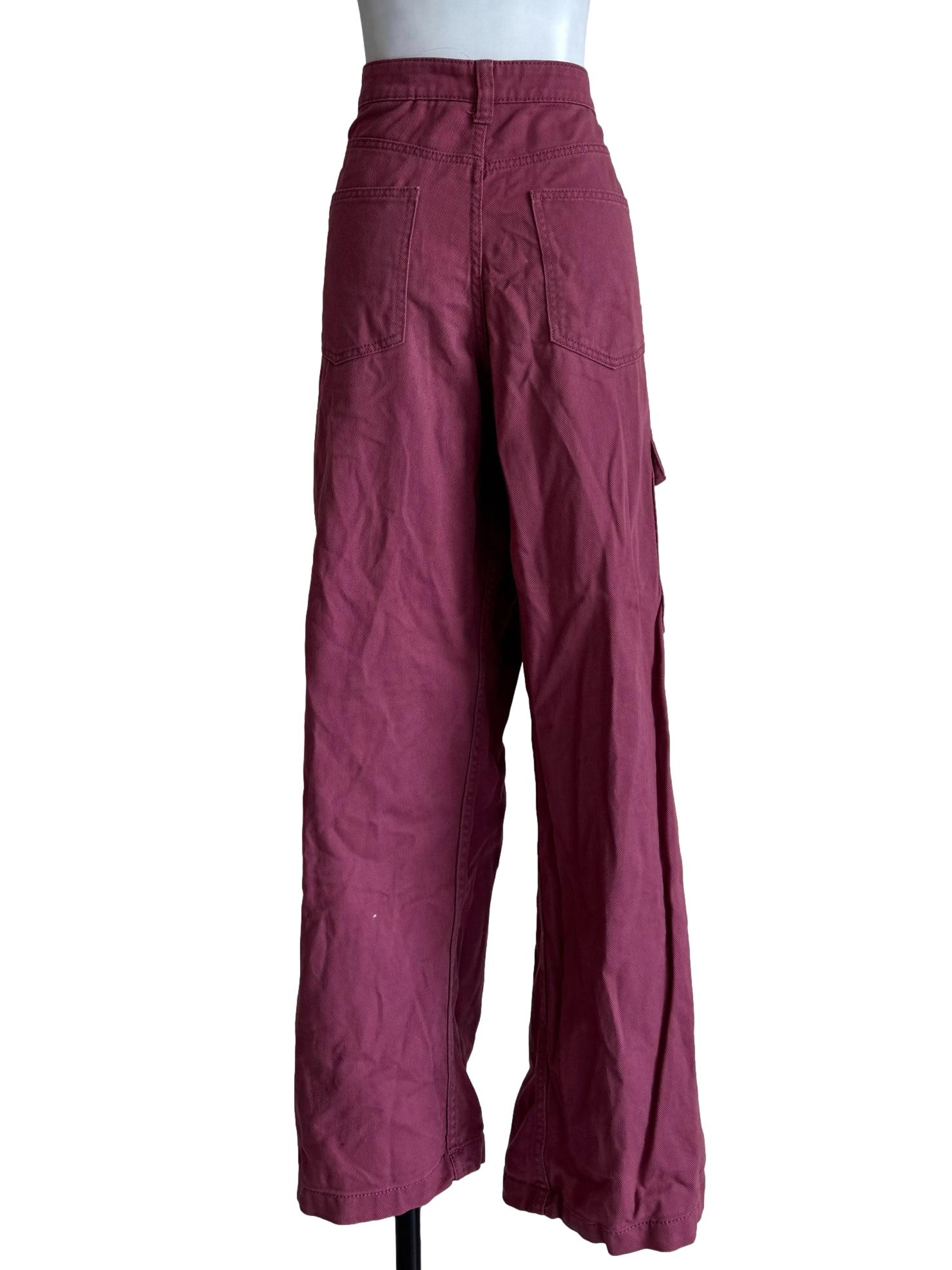 Velvet Red Straight Cut Jeans