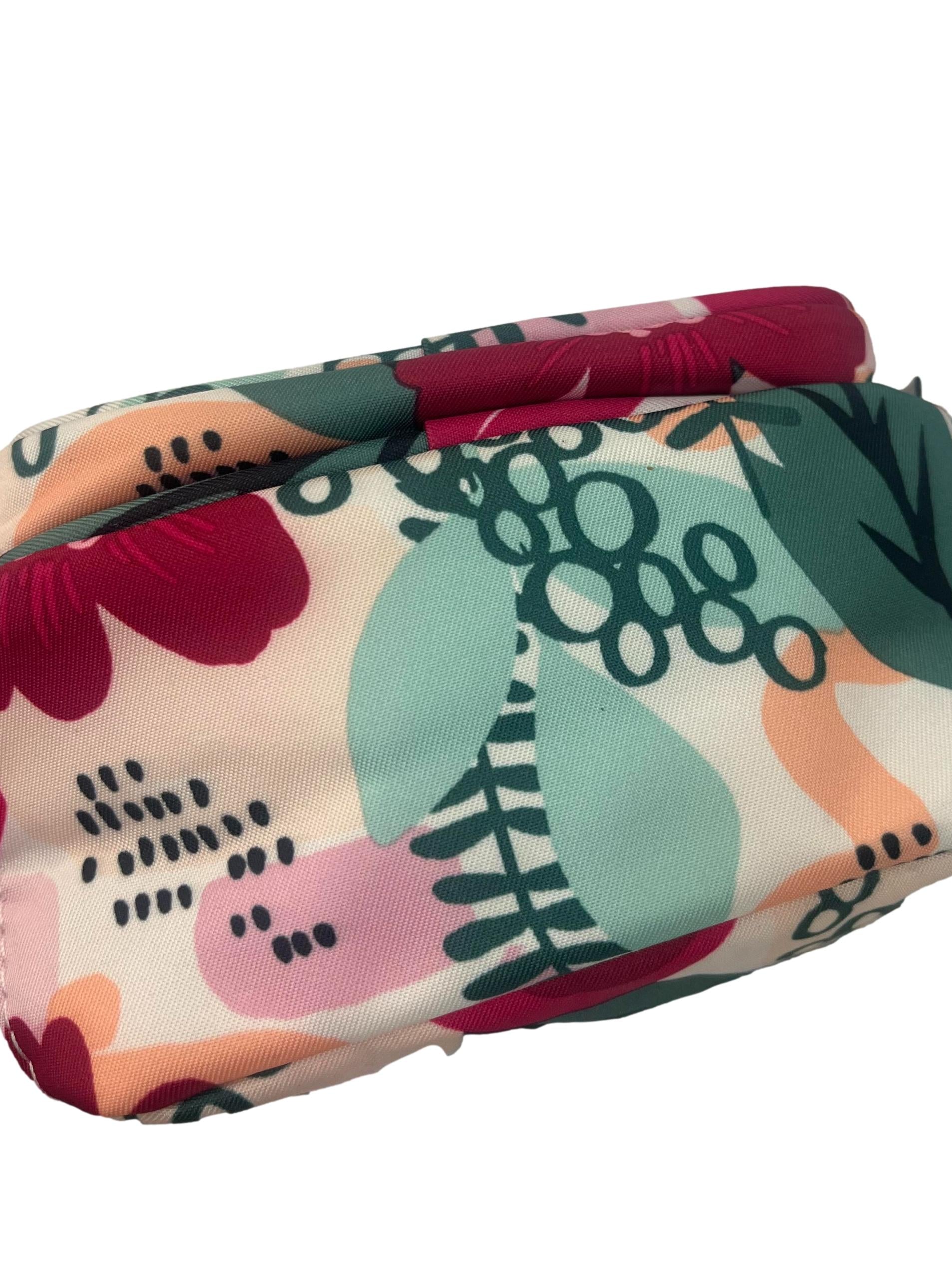 Multi-Colour Floral Mini Helix Crossbody Bag