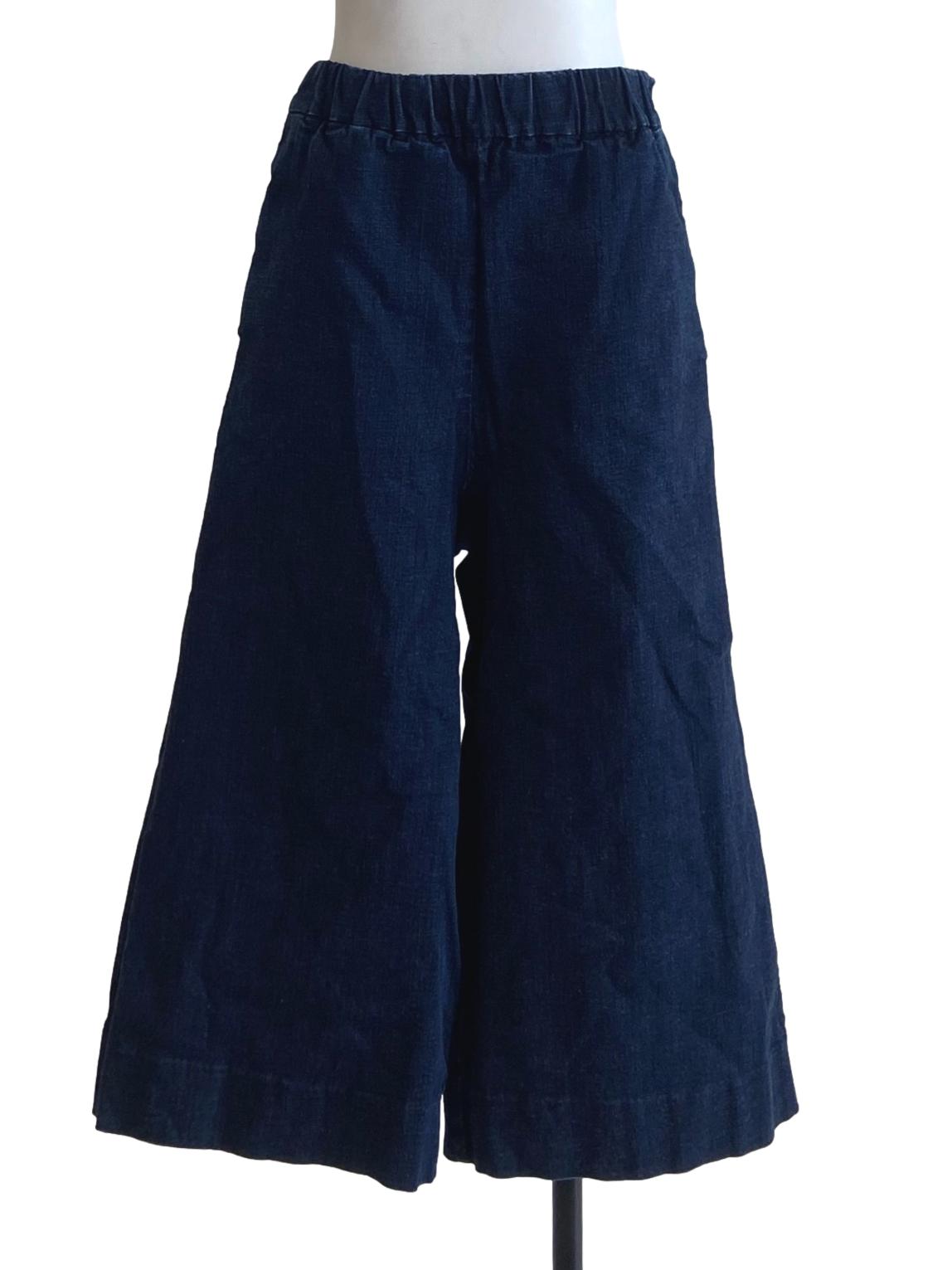 Denim Blue Palazzo Jeans