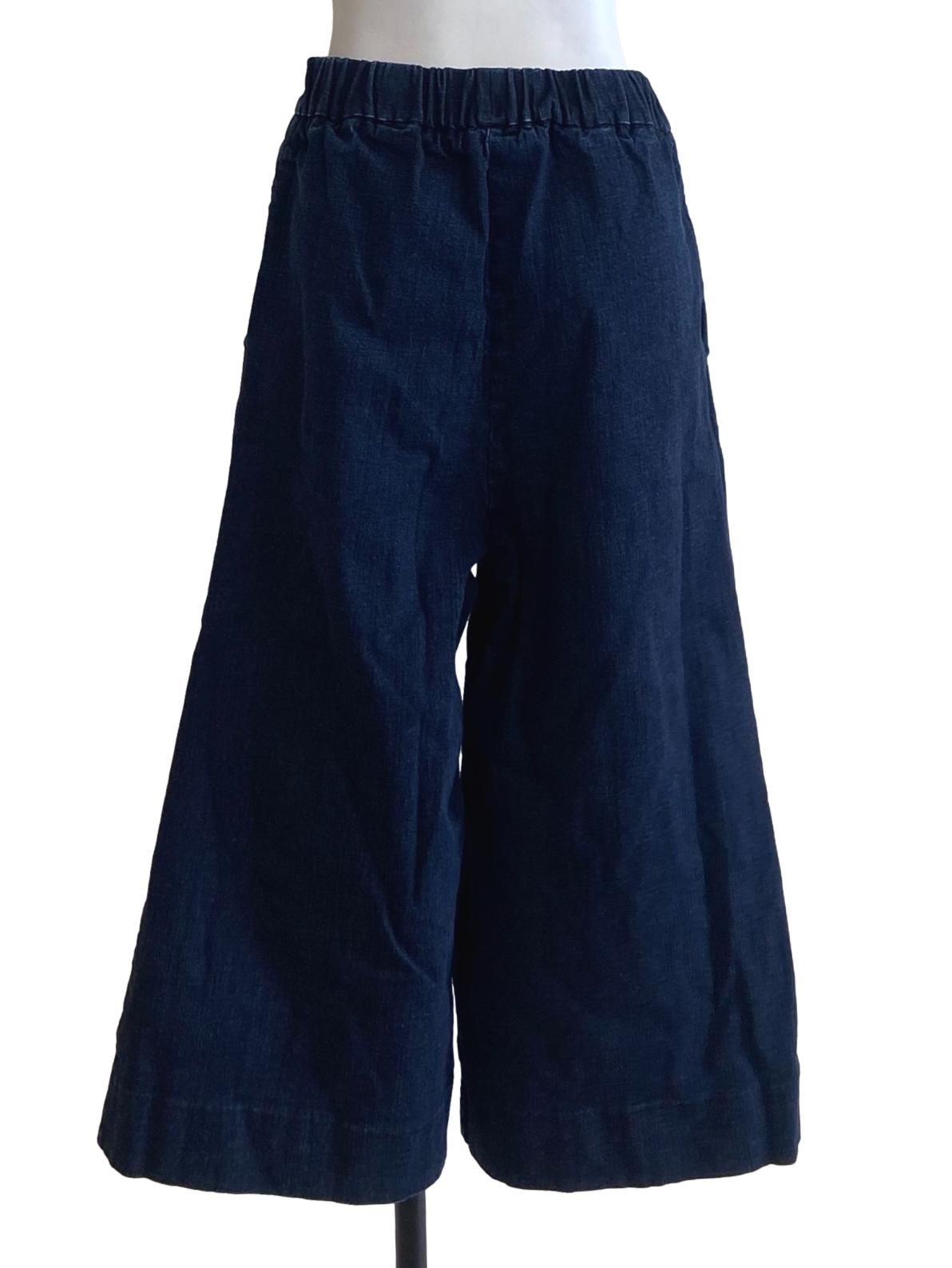 Denim Blue Palazzo Jeans