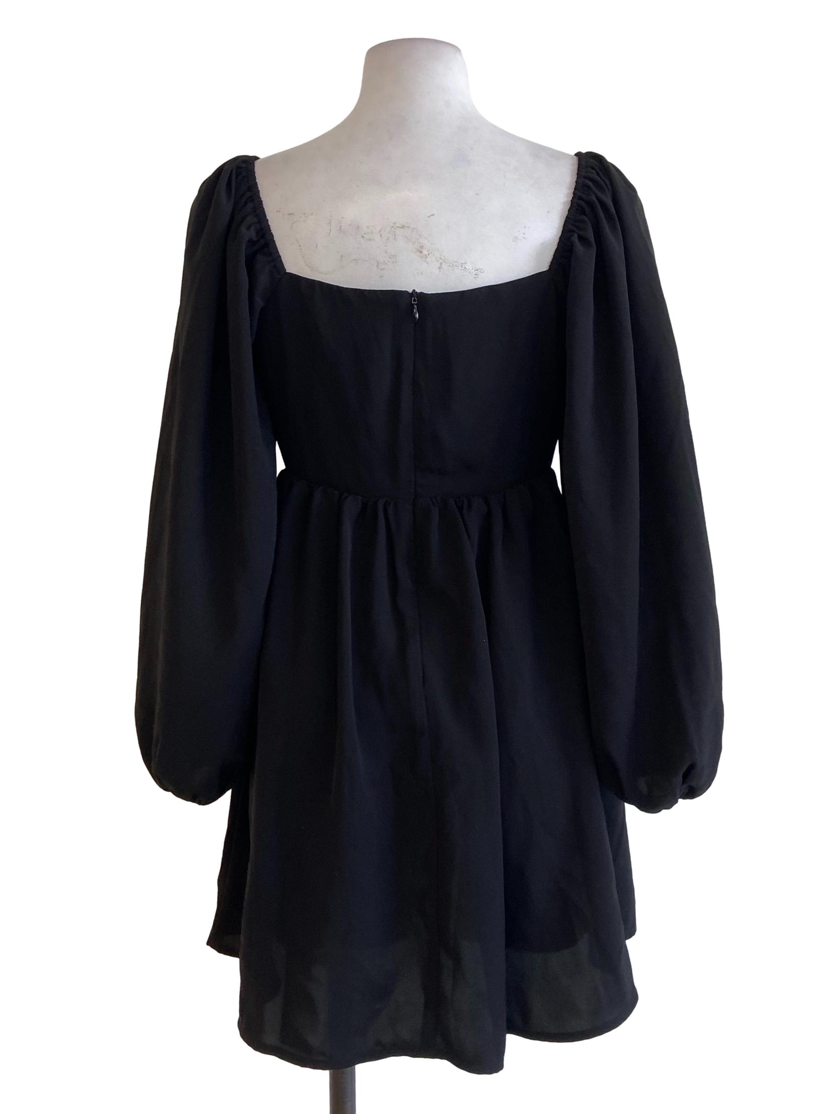 Black Juliet Corset Tent Dress