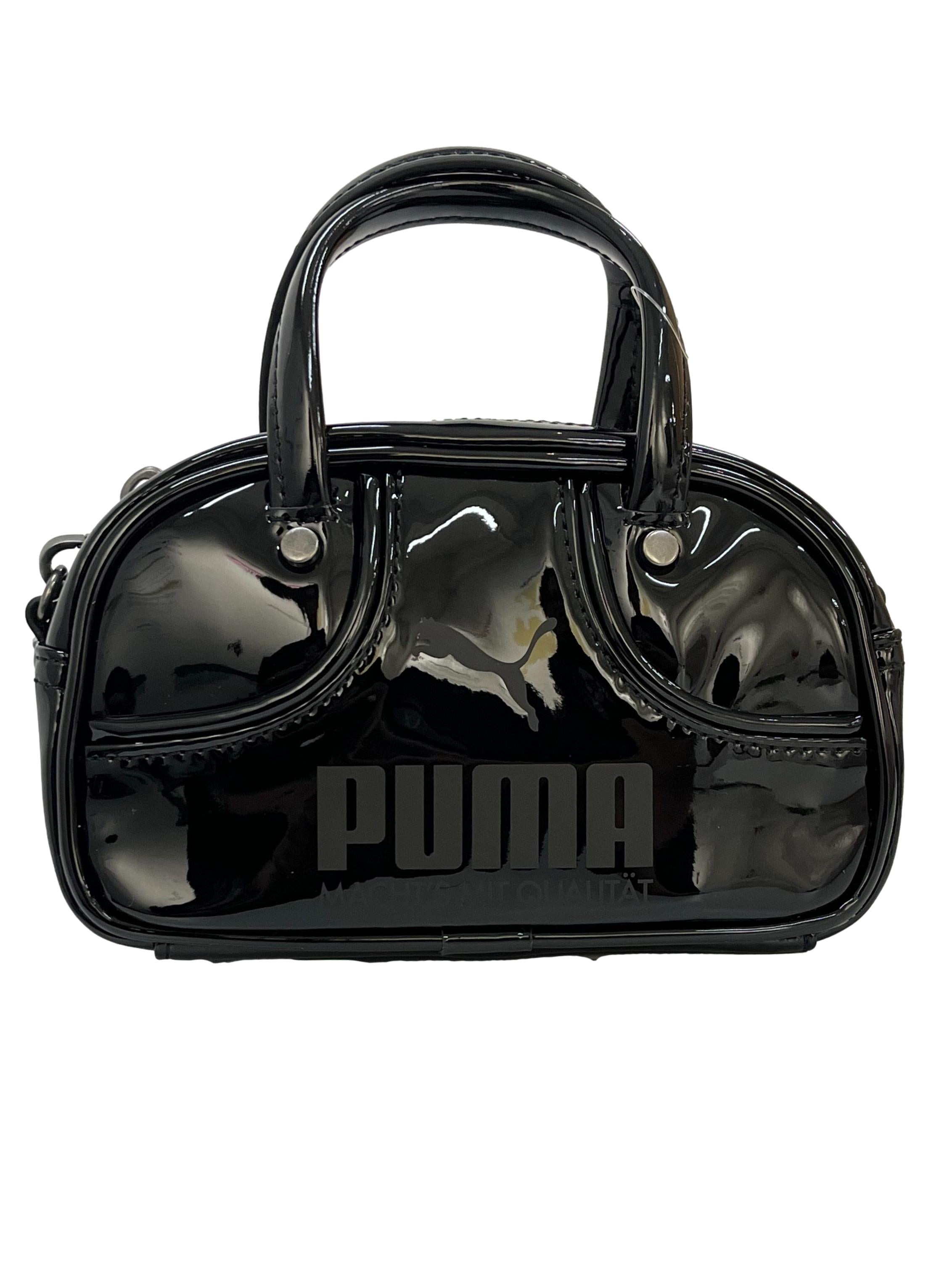 Black Glossy Mini Bag